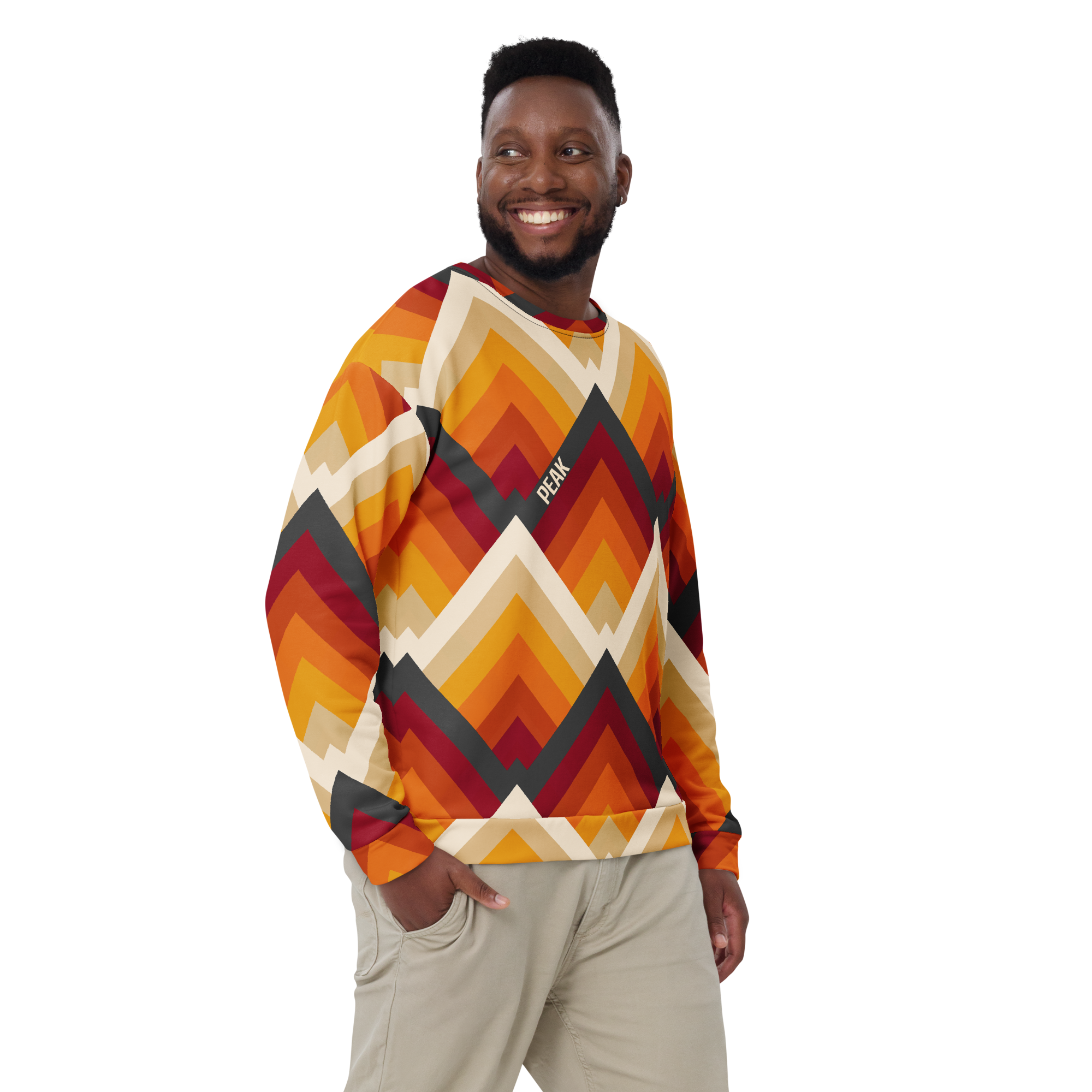 PEAK Geometric Sweatshirt (S-2X)