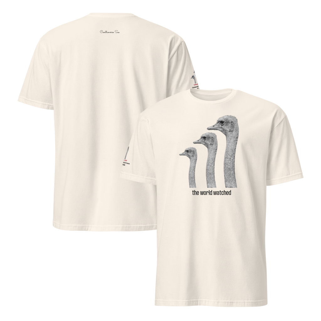 Canada Ostrich Farm Remembrance T-Shirt for Charity (4 color options) S-2X