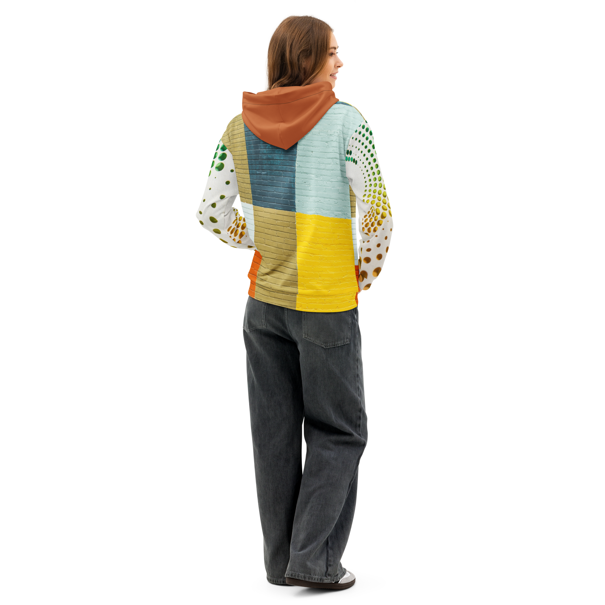 Digital Plaid Hoodie (S-2X)