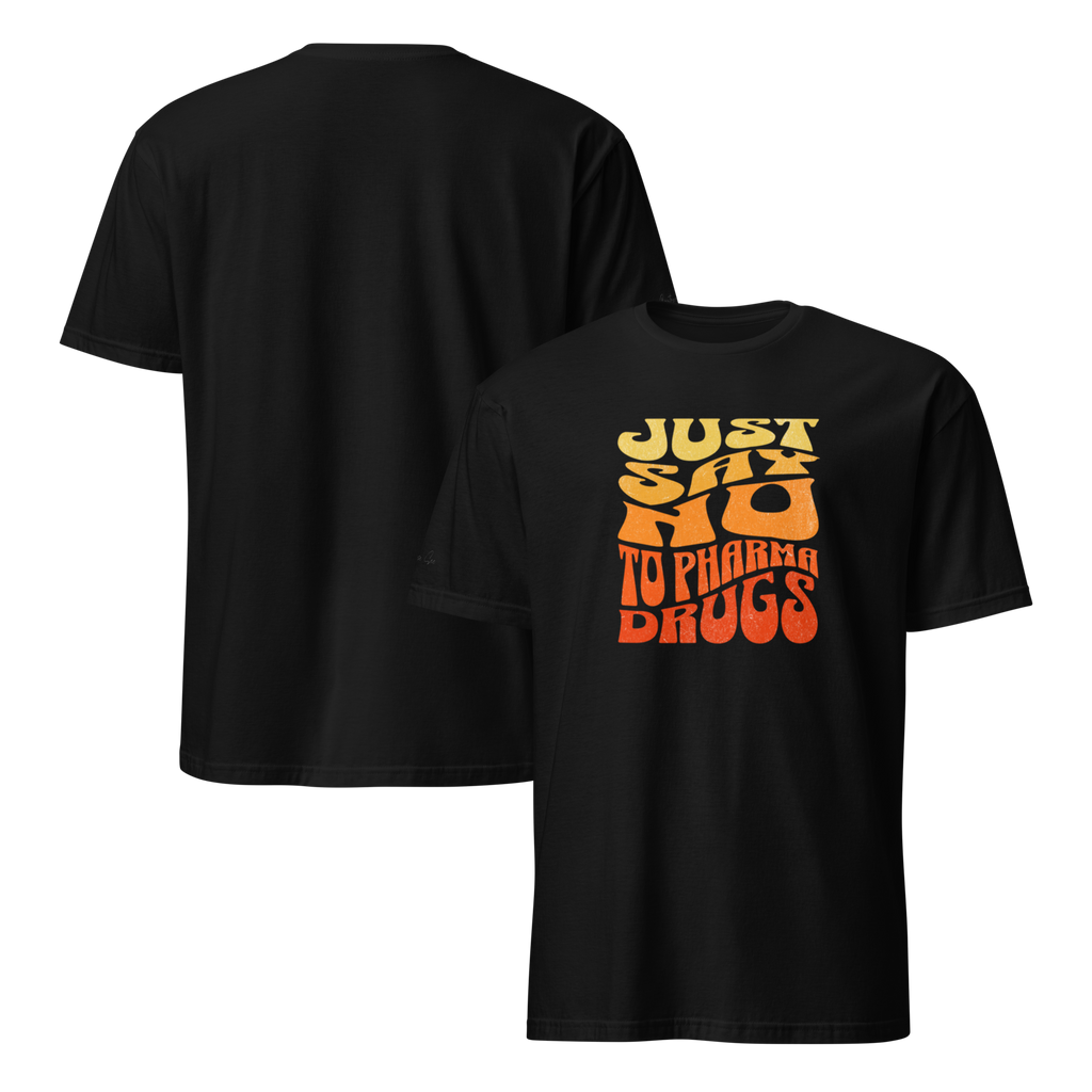 Colorfully Groovy Generation Just-Say-No Knows Unisex T-shirt (S-2X) 4 colors