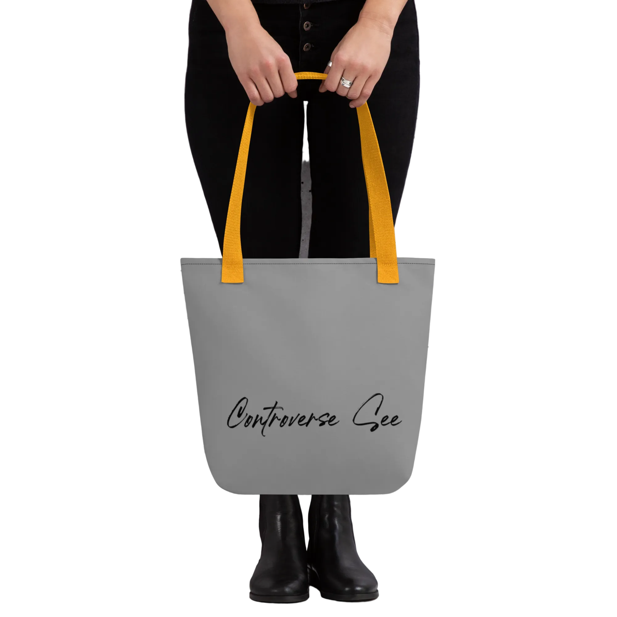 Retro, Vibrant, and Empowering Signature VOLUME UP All-Ages Tote Bag - 2 COLORS