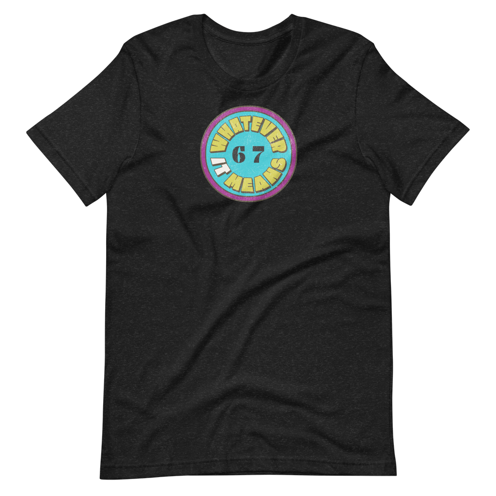 6 7 Whatever It Means T-shirt (S-2X)