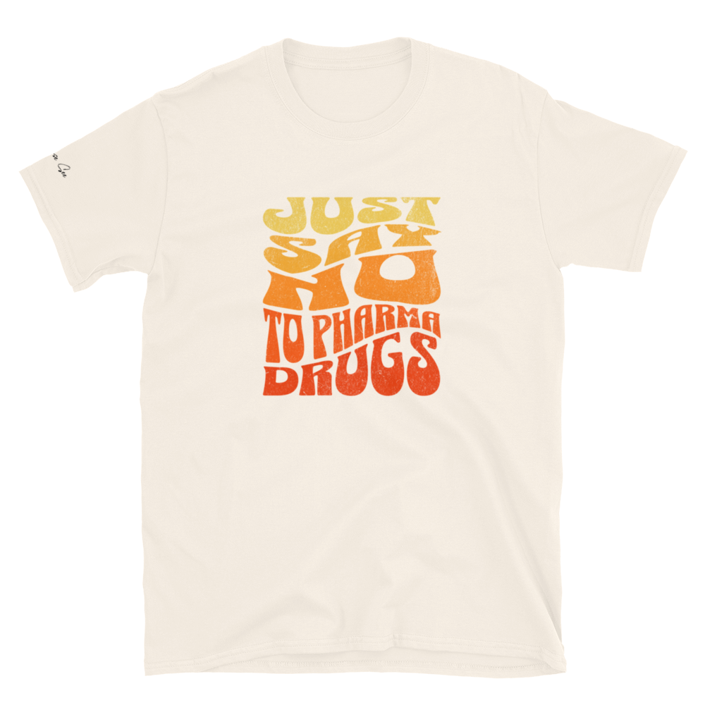 Colorfully Groovy Generation Just-Say-No Knows Unisex T-shirt (S-2X) 4 colors