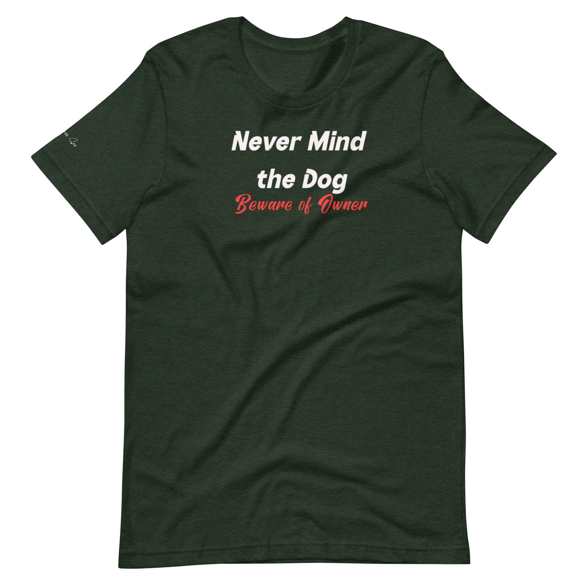 Hilarious and Sassy Pet Parents - If You Think the Dog is Scary Unisex T-shirt (S-2X) 4 colors