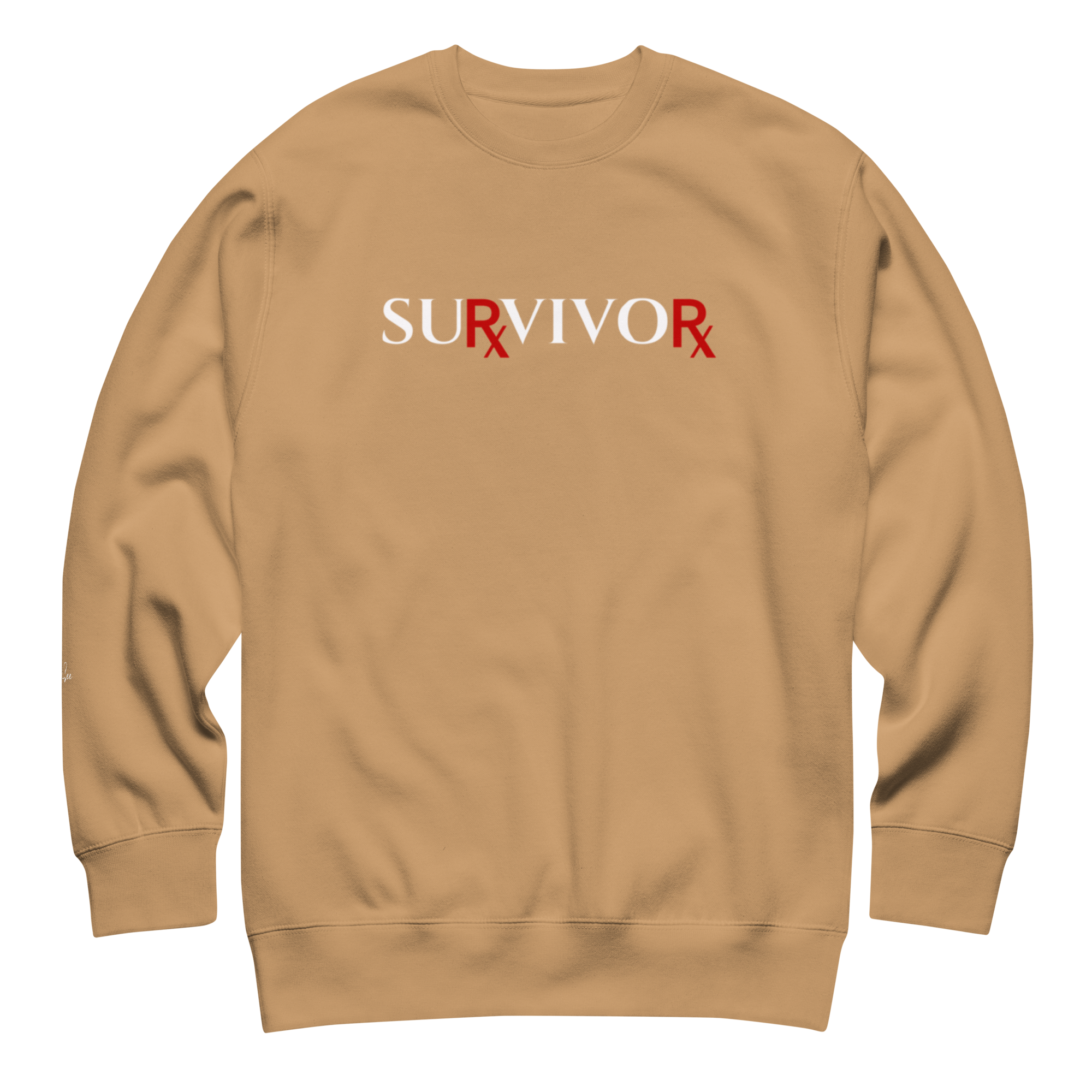 STRONG, BRAVE, and COURAGEOUS BIG PHARMA SURVIVOR Unisex Sweatshirt (S-2X) 5 COLORS