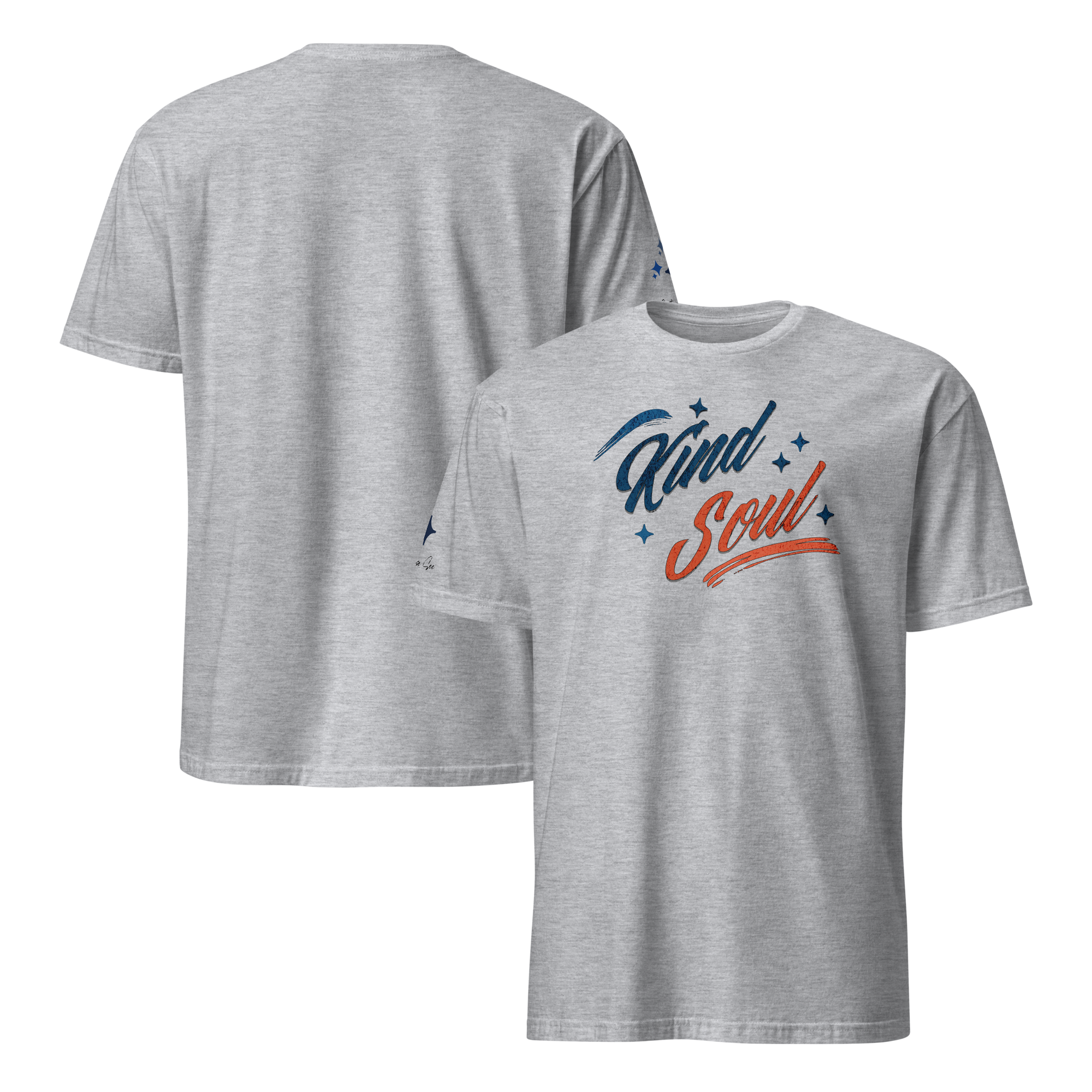 Expressively Generous, Kindhearted, Thoughtful, Considerate, and Compassionate Kind Soul Retro Unisex T-shirt (S-2X) 4 COLORS