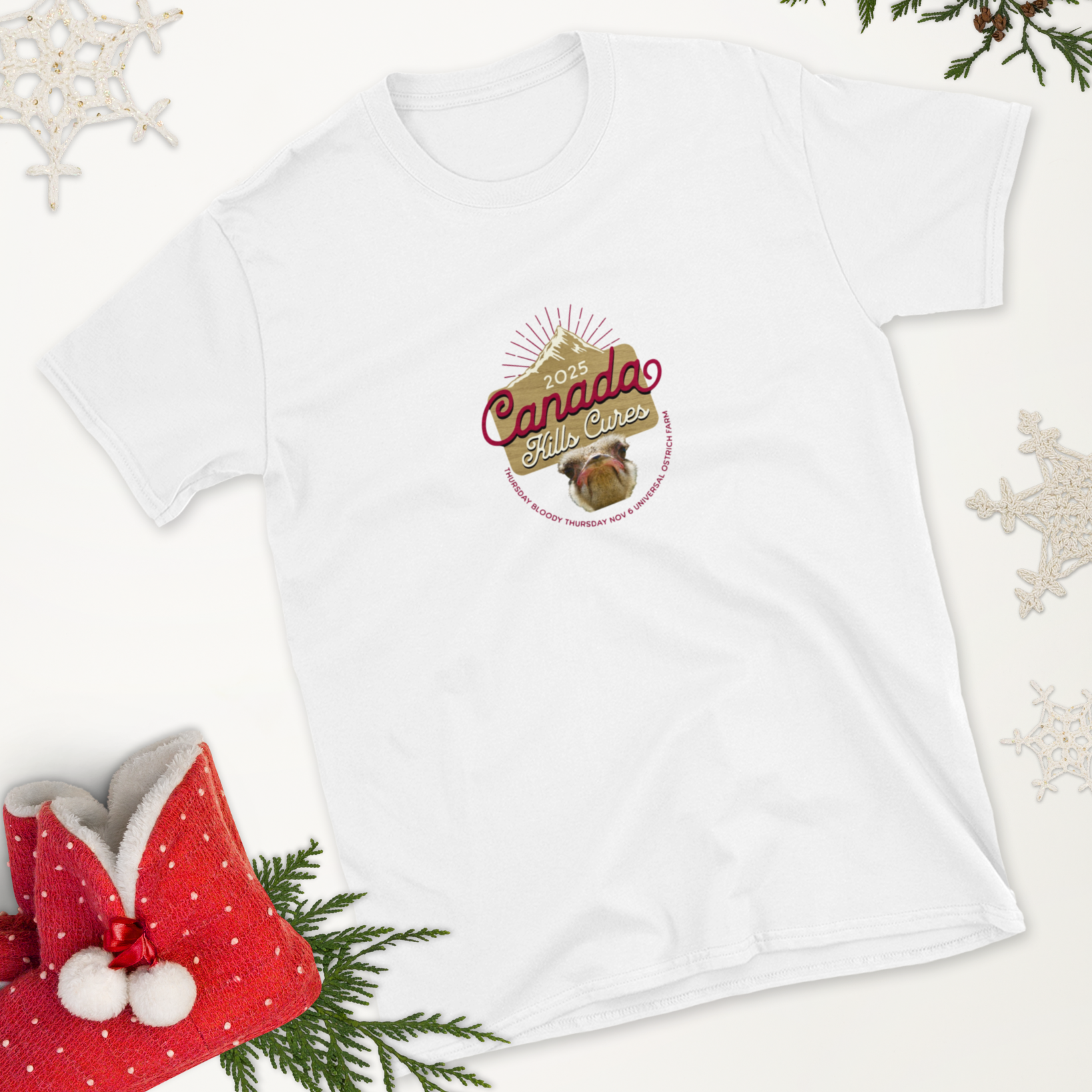 Canada Kills Cures t-shirt for charity (6 color options) S-2X