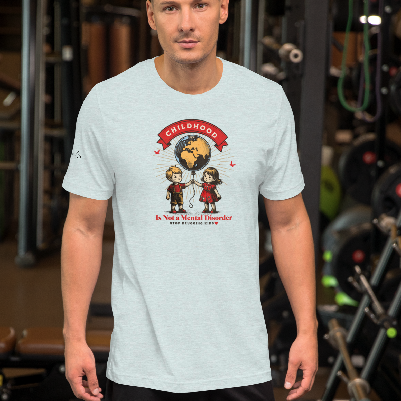 Childhood is Not a Mental Disorder tee (6 color options) XS - 2X