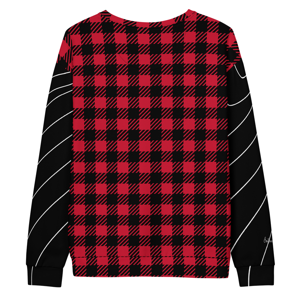 Plaid Star Sweatshirt (S-2X)