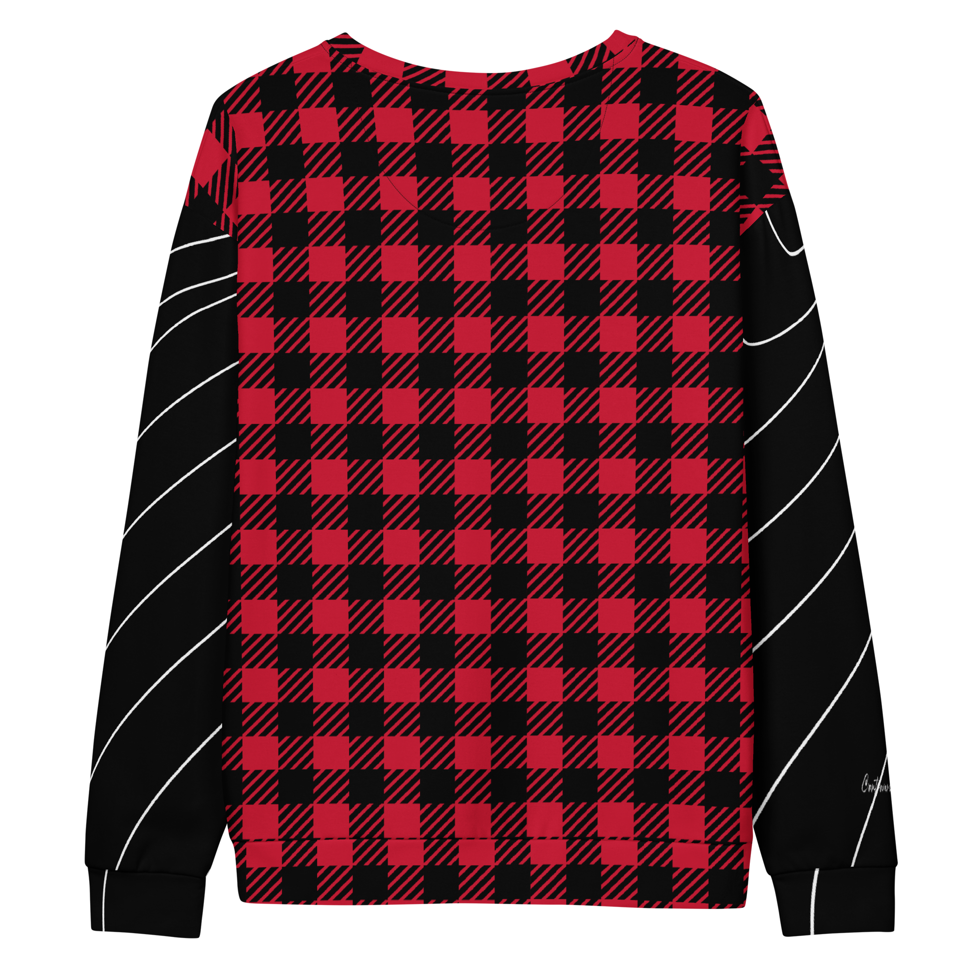 Plaid Star Sweatshirt (S-2X)