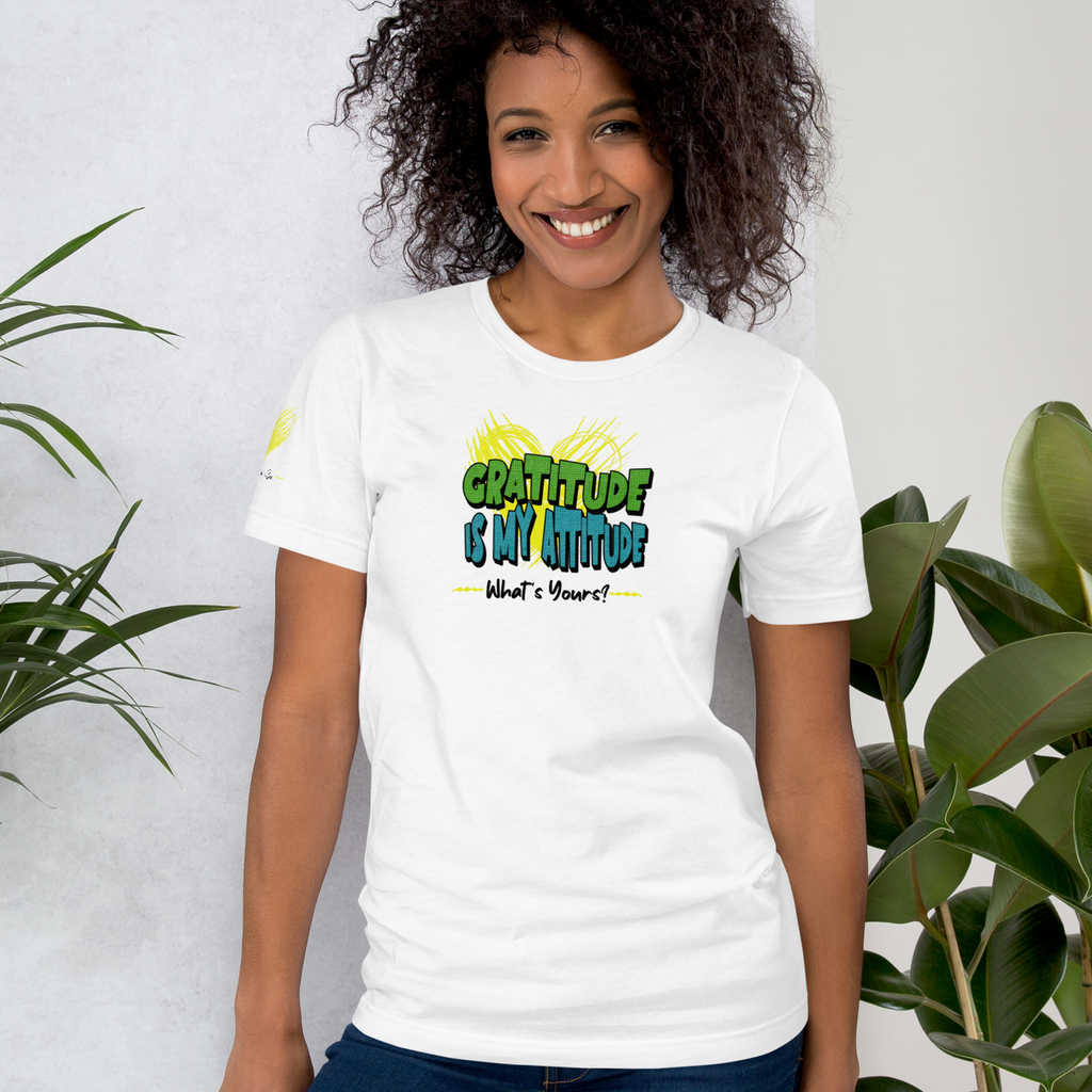 Gratitude Attitude T-shirt (5 color options) S-2X