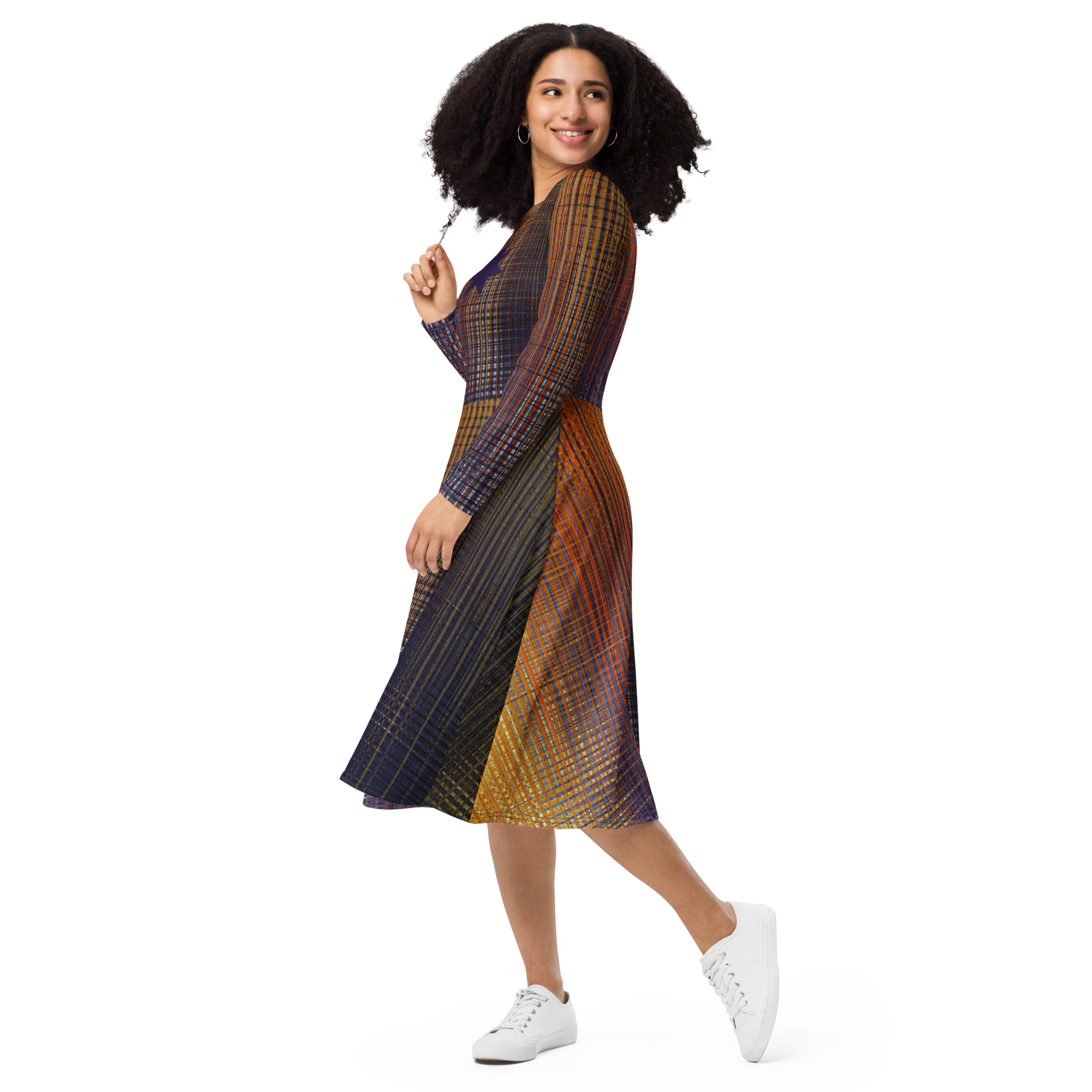 Stars on Fire Midi Pocket Dress