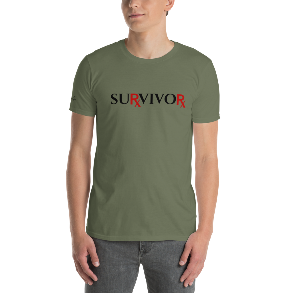 COURAGEOUS, INSPIRING, AND EMPOWERING PHARMACEUTICAL SURVIVOR SOFTSTYLE UNISEX T-SHIRT (S-2X) 5 COLORS