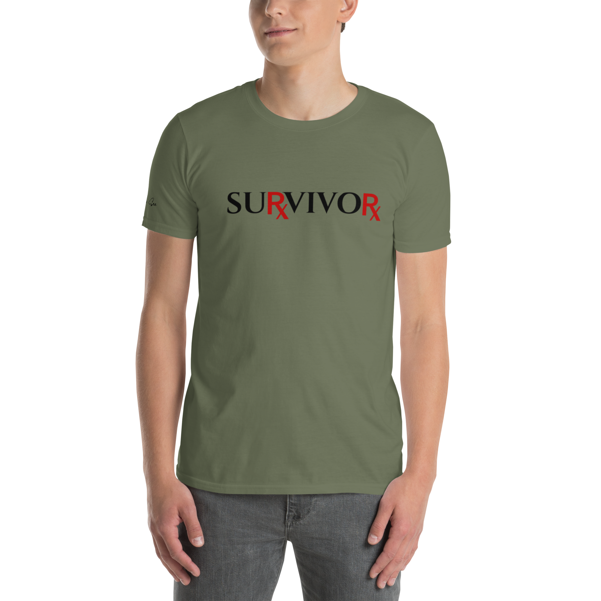 COURAGEOUS, INSPIRING, AND EMPOWERING PHARMACEUTICAL SURVIVOR SOFTSTYLE UNISEX T-SHIRT (S-2X) 5 COLORS