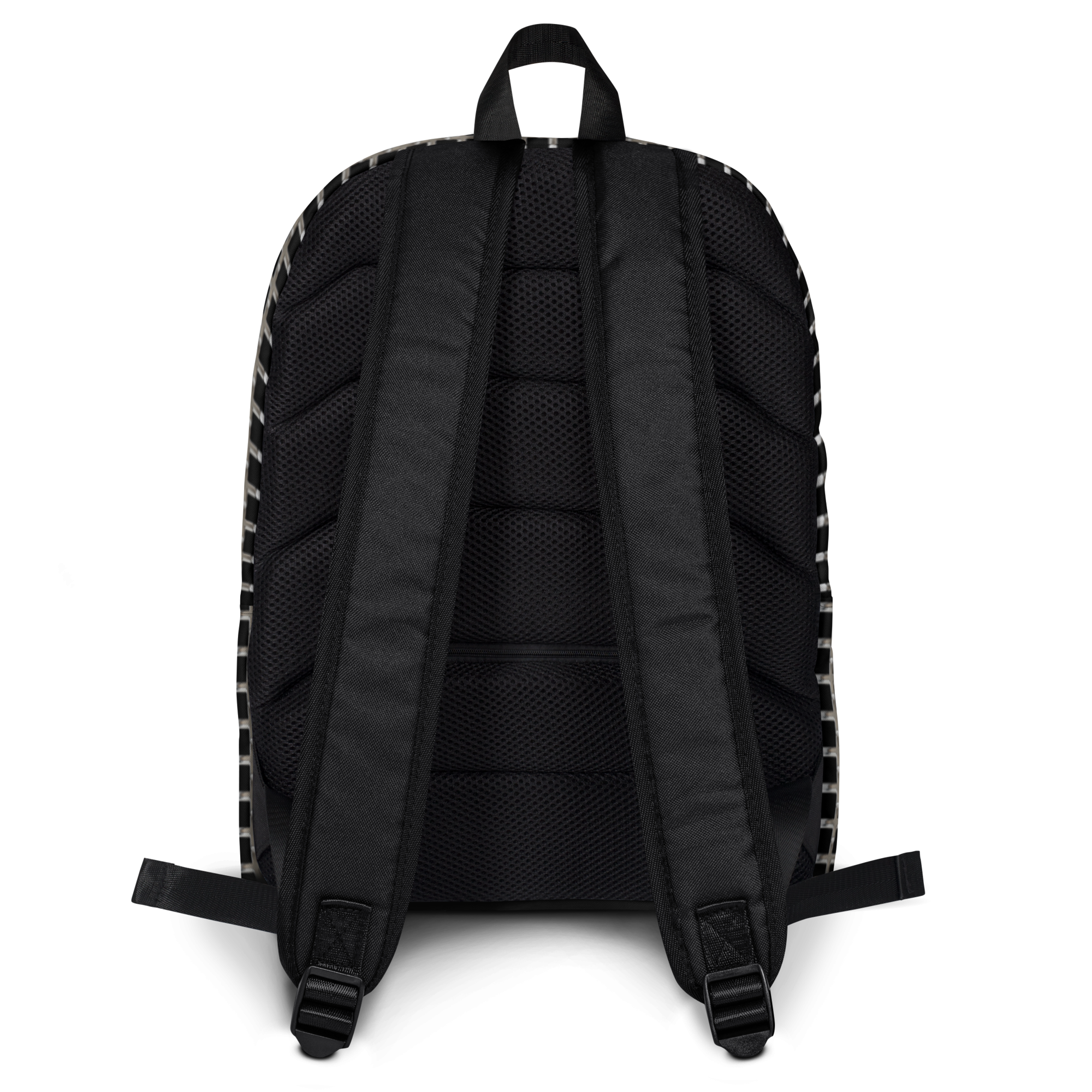 Faithful Prayer, Glory, and Worship Chrome Cross Praise God Medium Backpack Bag