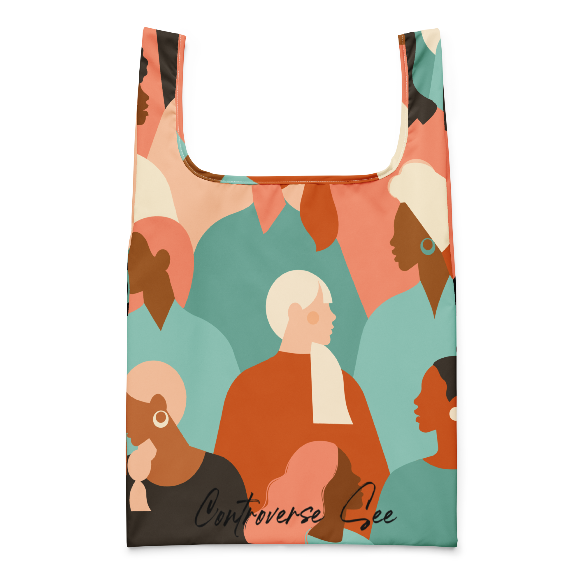 Black is Not a Bad Word Shopping Tote