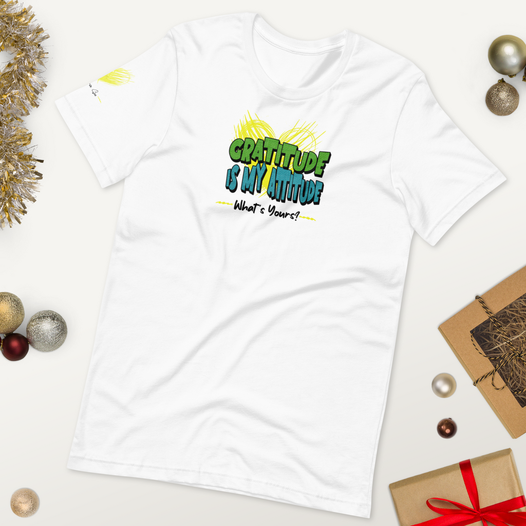 Gratitude Attitude T-shirt (5 color options) S-2X
