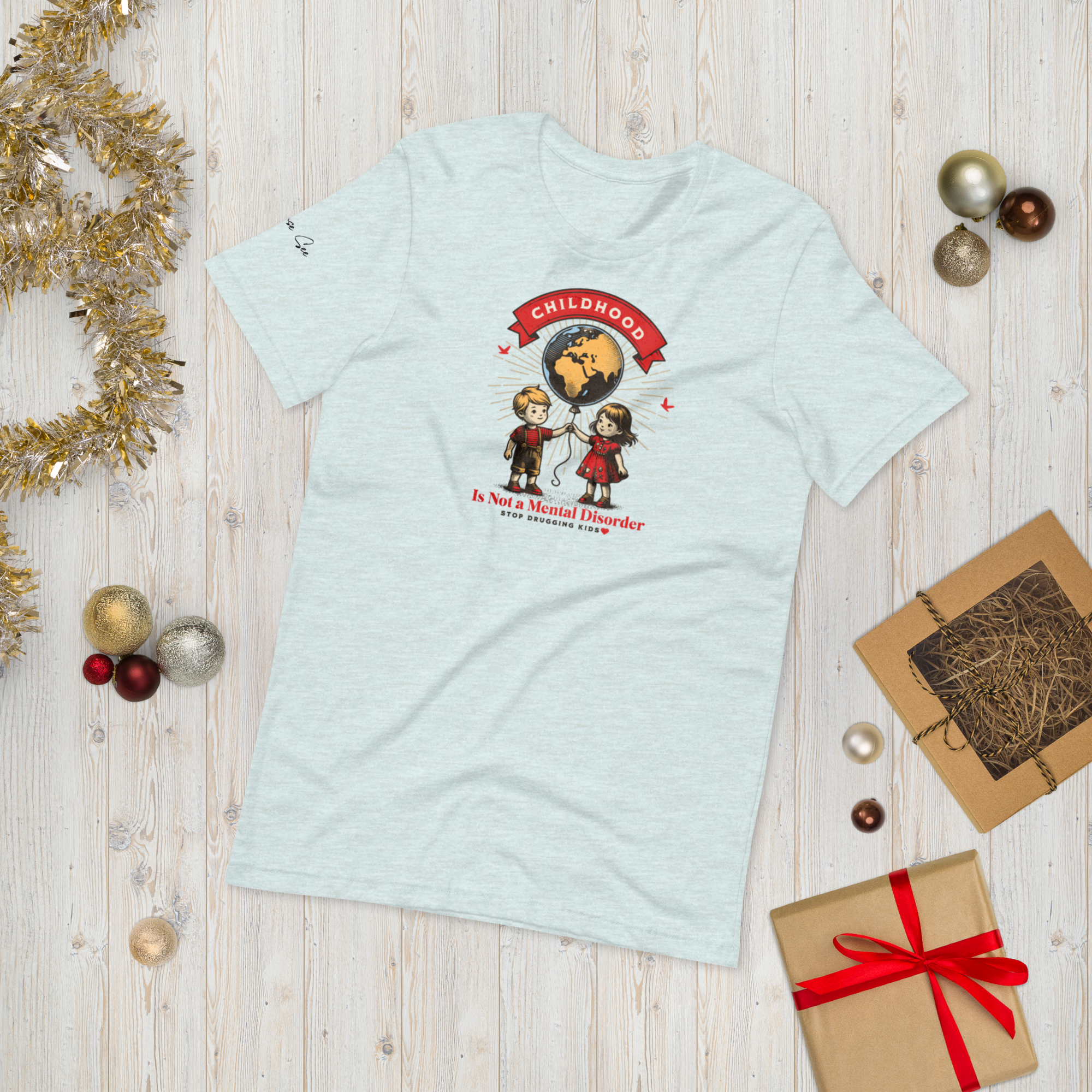 Childhood is Not a Mental Disorder tee (6 color options) XS - 2X