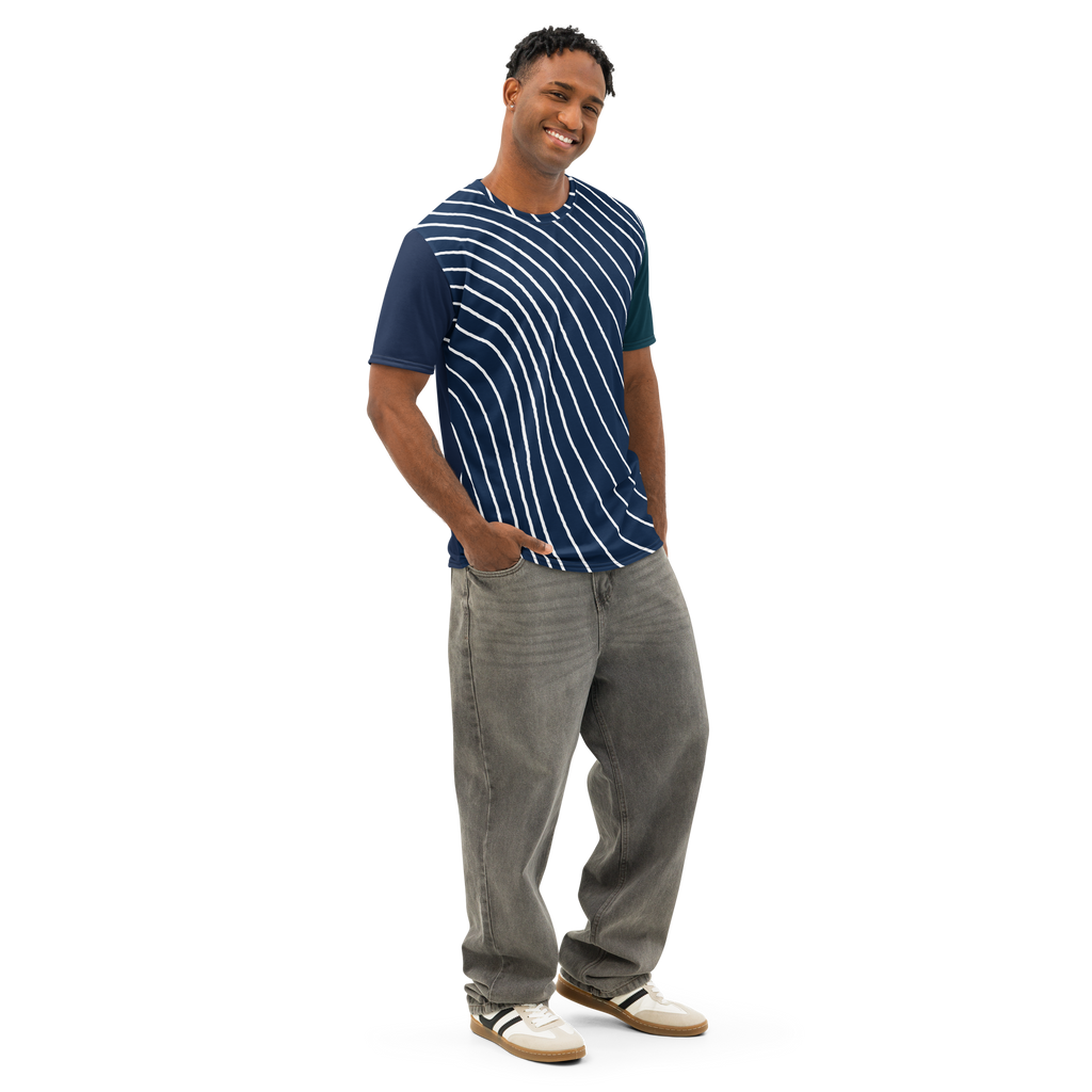 Navy Slideman T-shirt (S-2X)