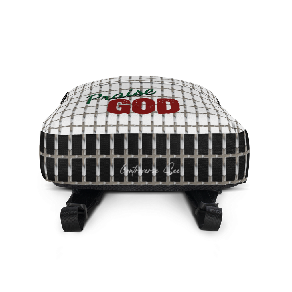 Praise God Chrome Cross Backpack