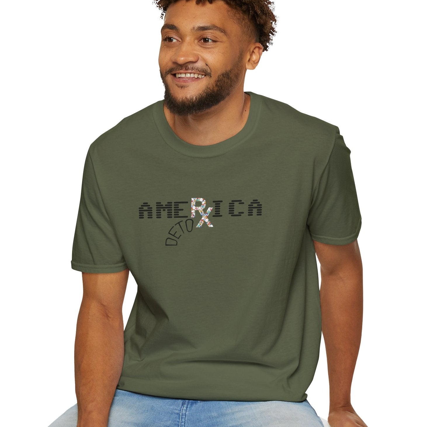 America Detox T-shirt (2 color options) S-2X