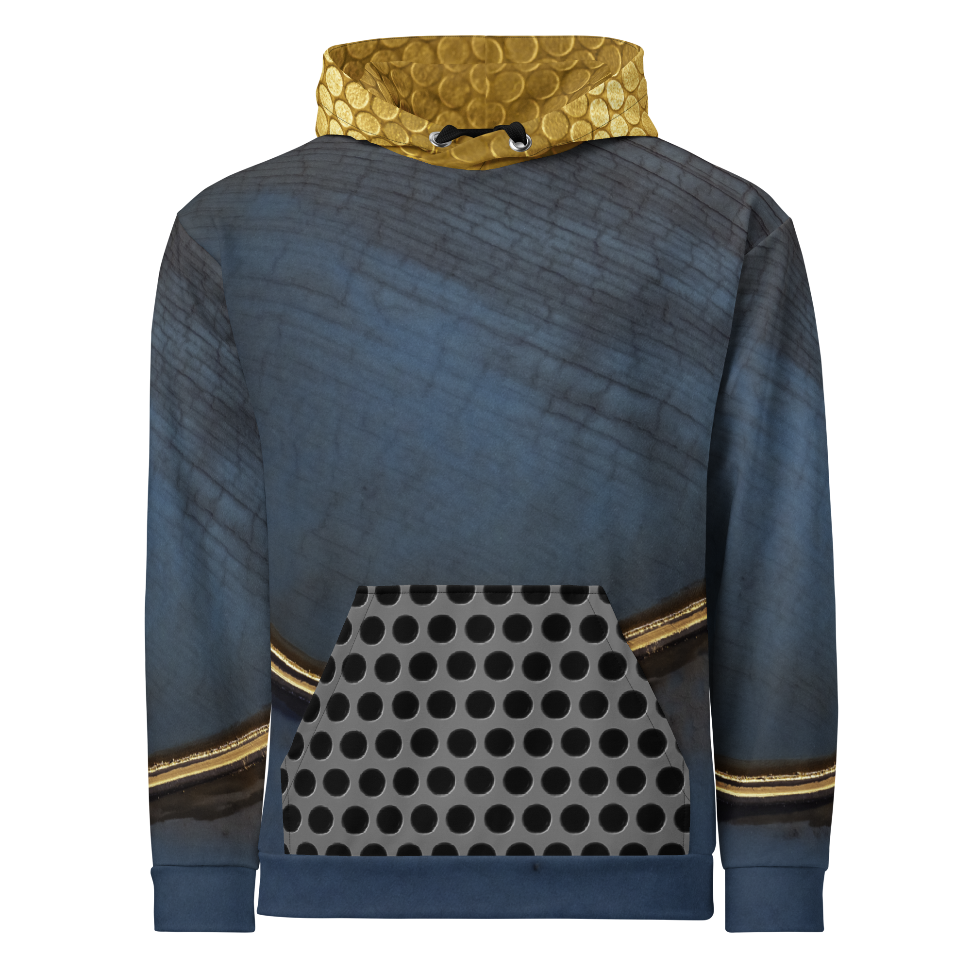 Astro Planetary All Aboard Fleet! Starship Geometric Color-block Unisex Hoodie (S-2X)