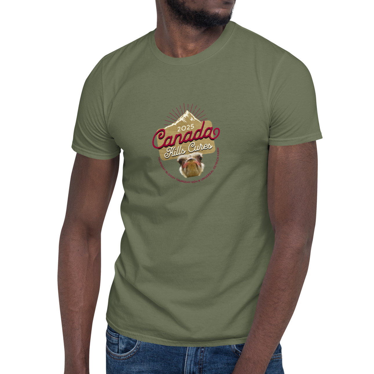 Canada Kills Cures t-shirt for charity (6 color options) S-2X