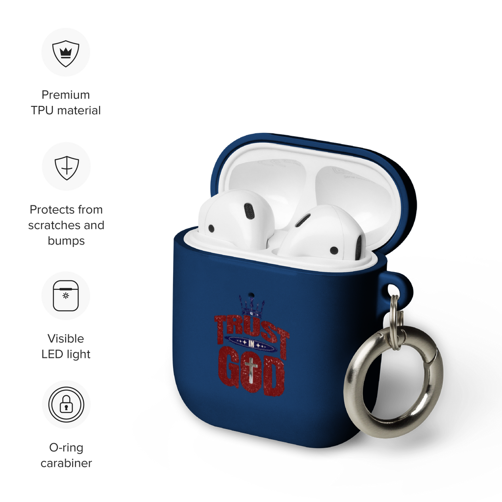 Trust in God rubber case for AirPods® (5 color options)