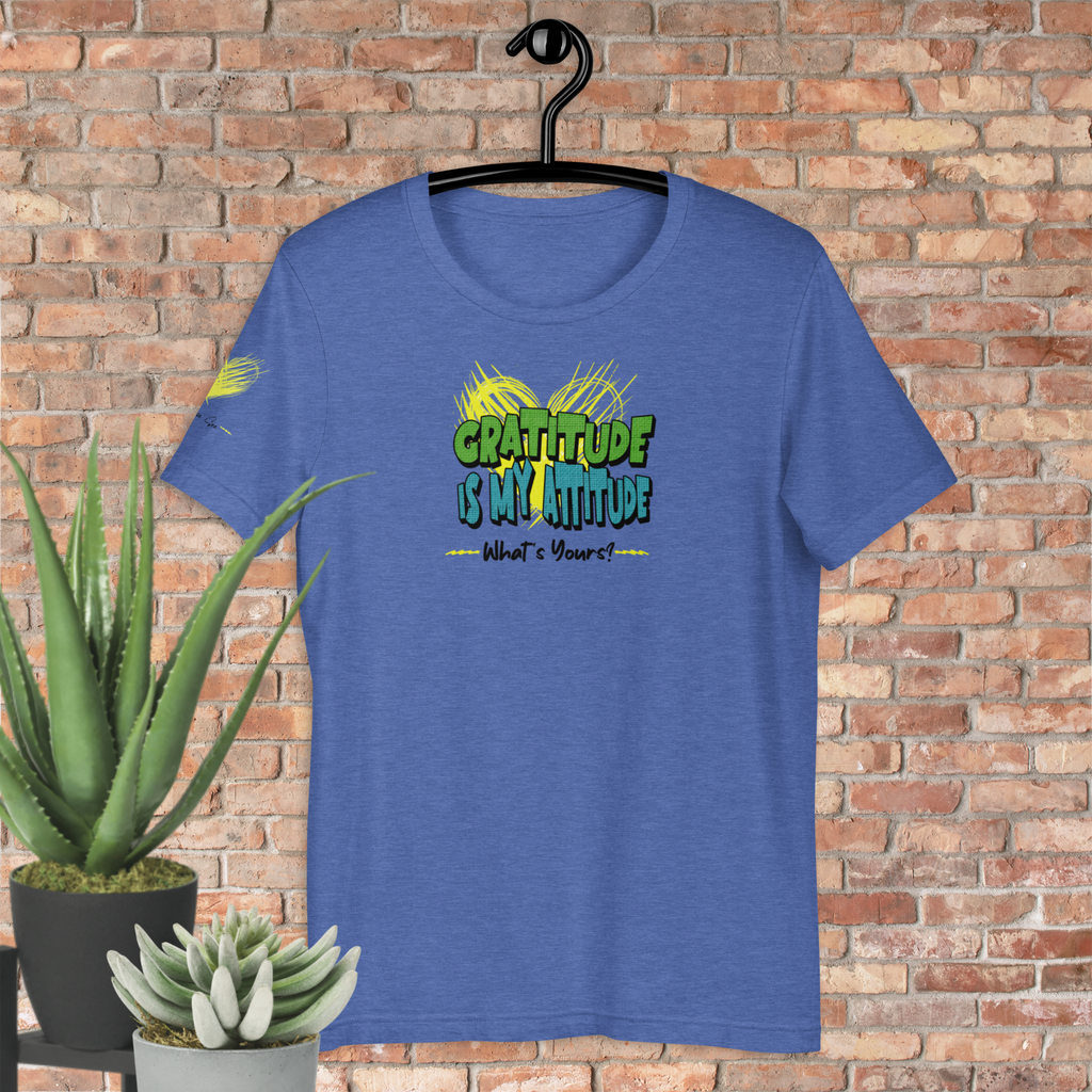 Gratitude Attitude T-shirt (5 color options) S-2X