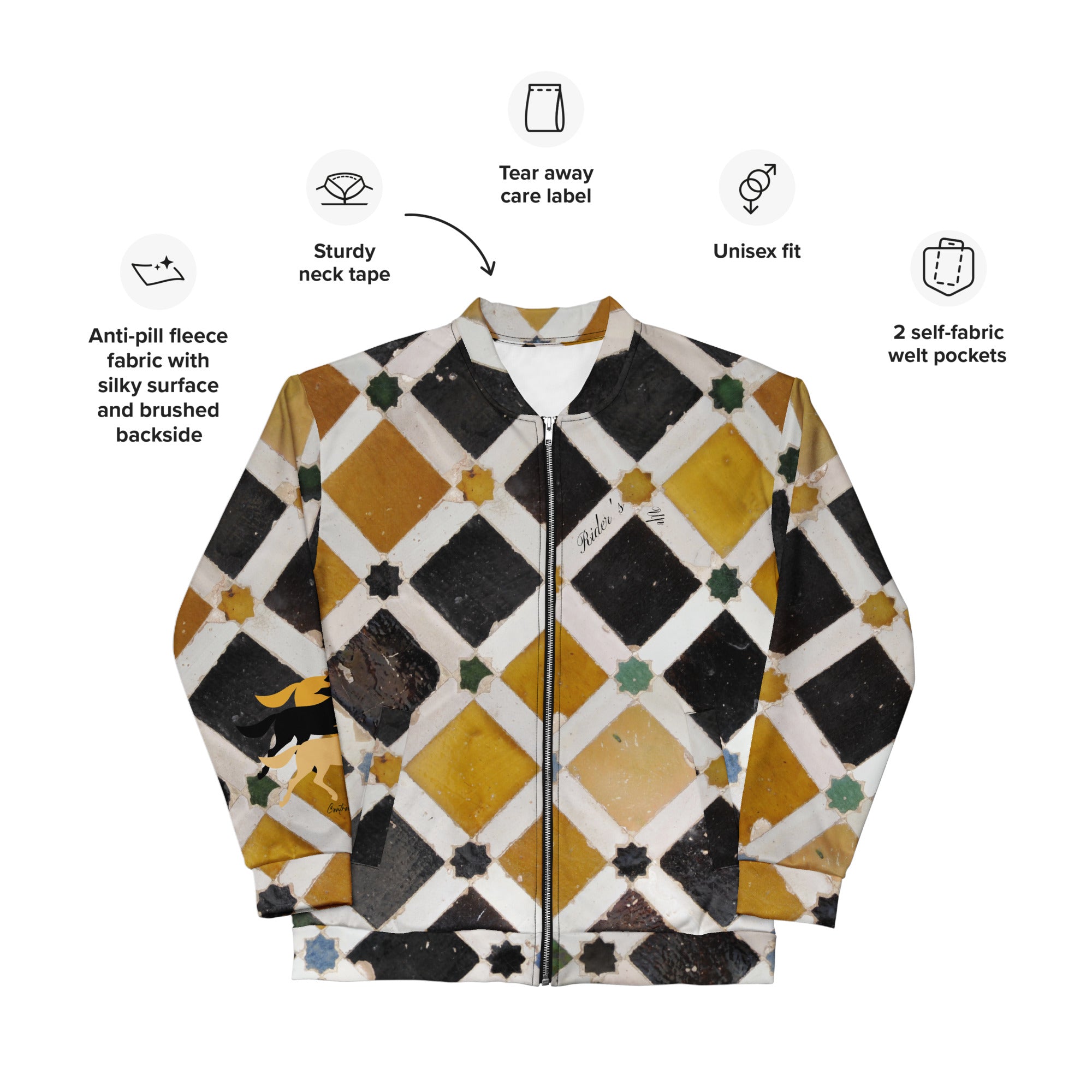 Rider's Up Bomber Jacket (S-2X)