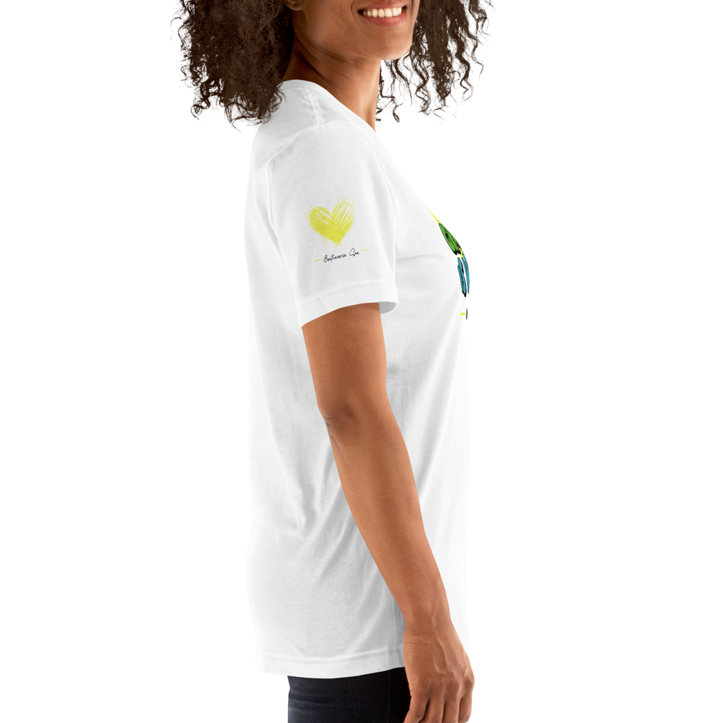 Chirpy and Uplifting Attitude of Gratitude is the Way Unisex T-shirt (S-2X) 5 Colors