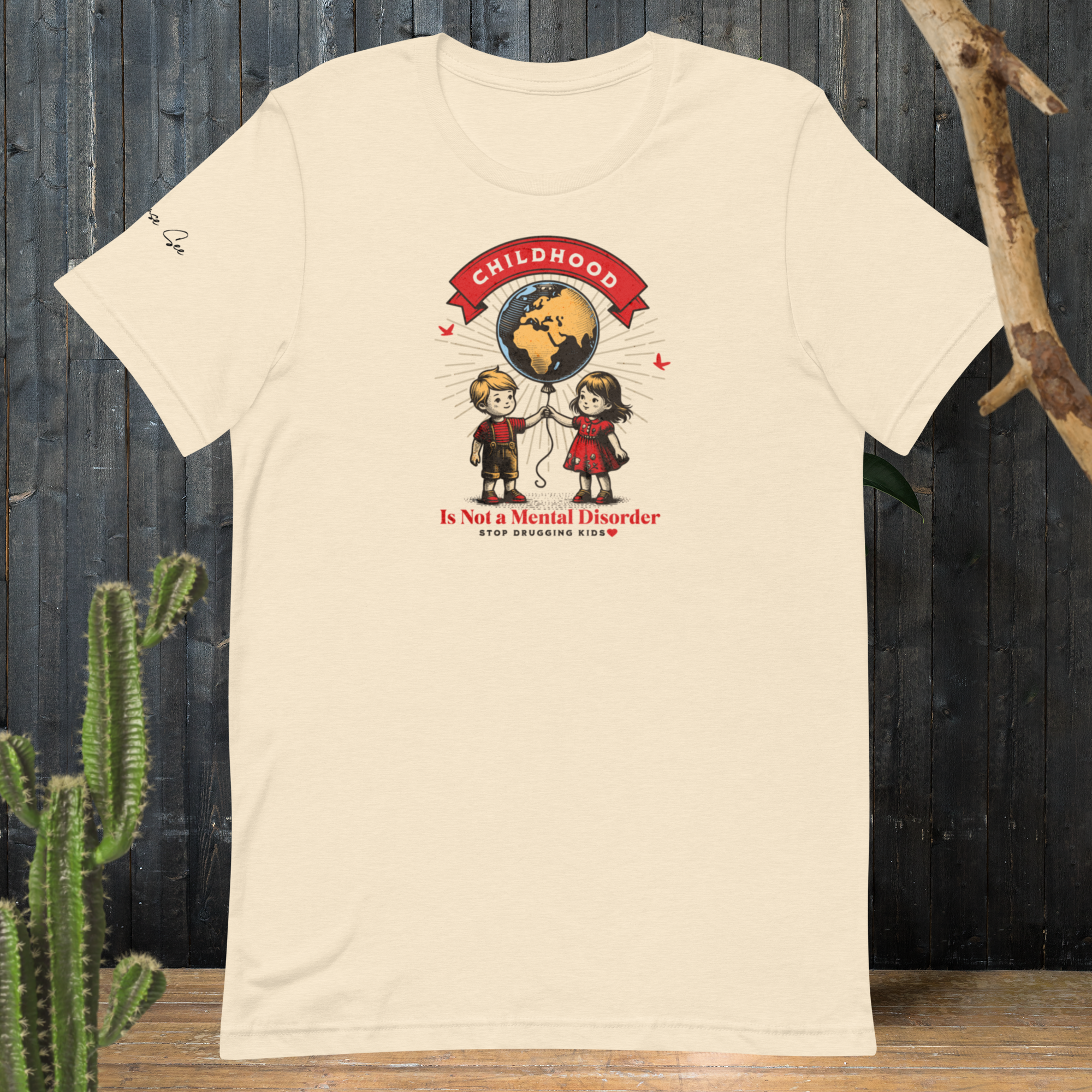 Childhood is Not a Mental Disorder tee (6 color options) XS - 2X