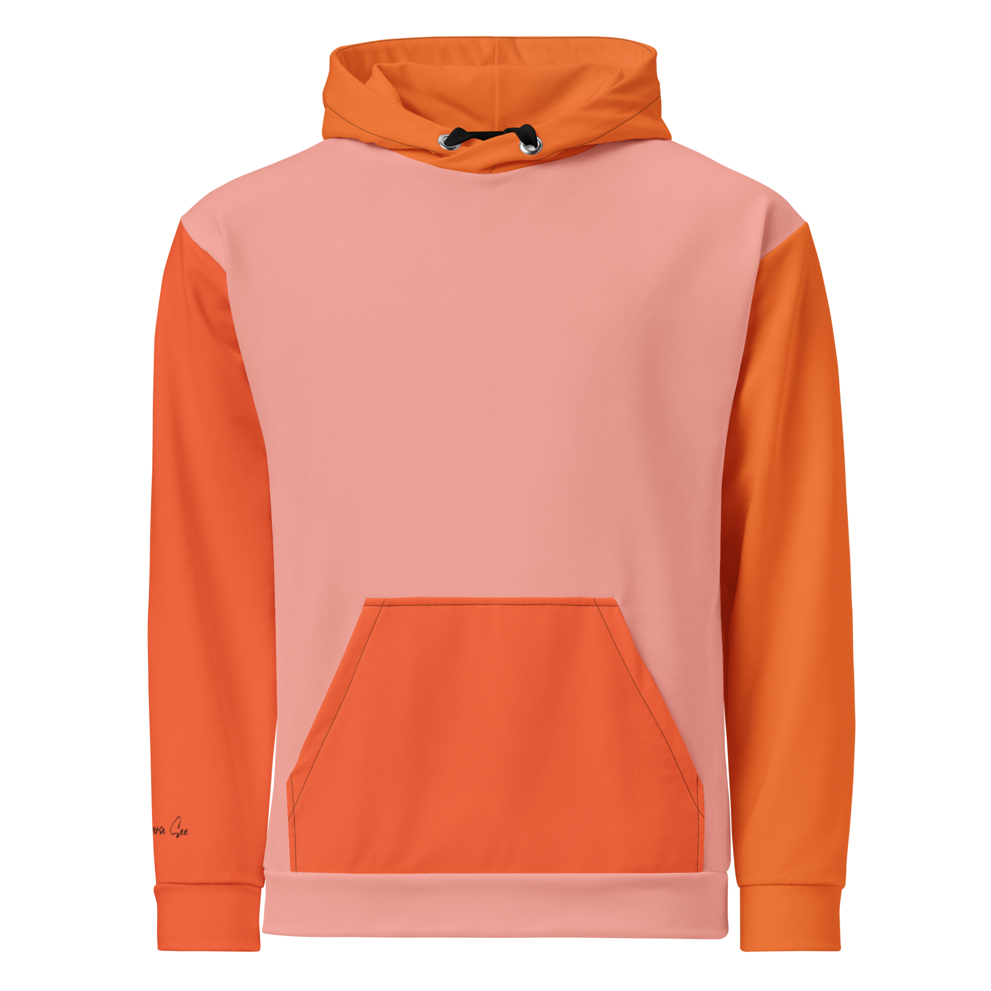 Yummy Tangy Softly Spicy Sherbet Color-Block Unisex Hoodie (S-2X)