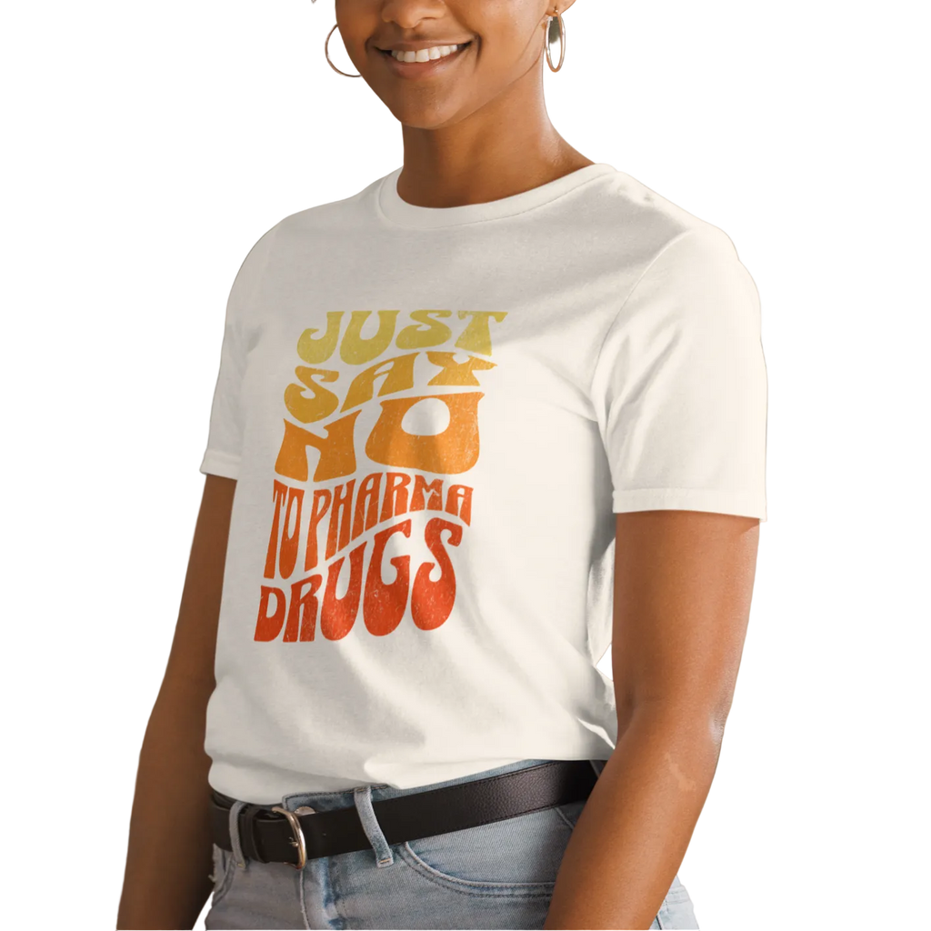 Colorfully Groovy Generation Just-Say-No Knows Unisex T-shirt (S-2X) 4 colors