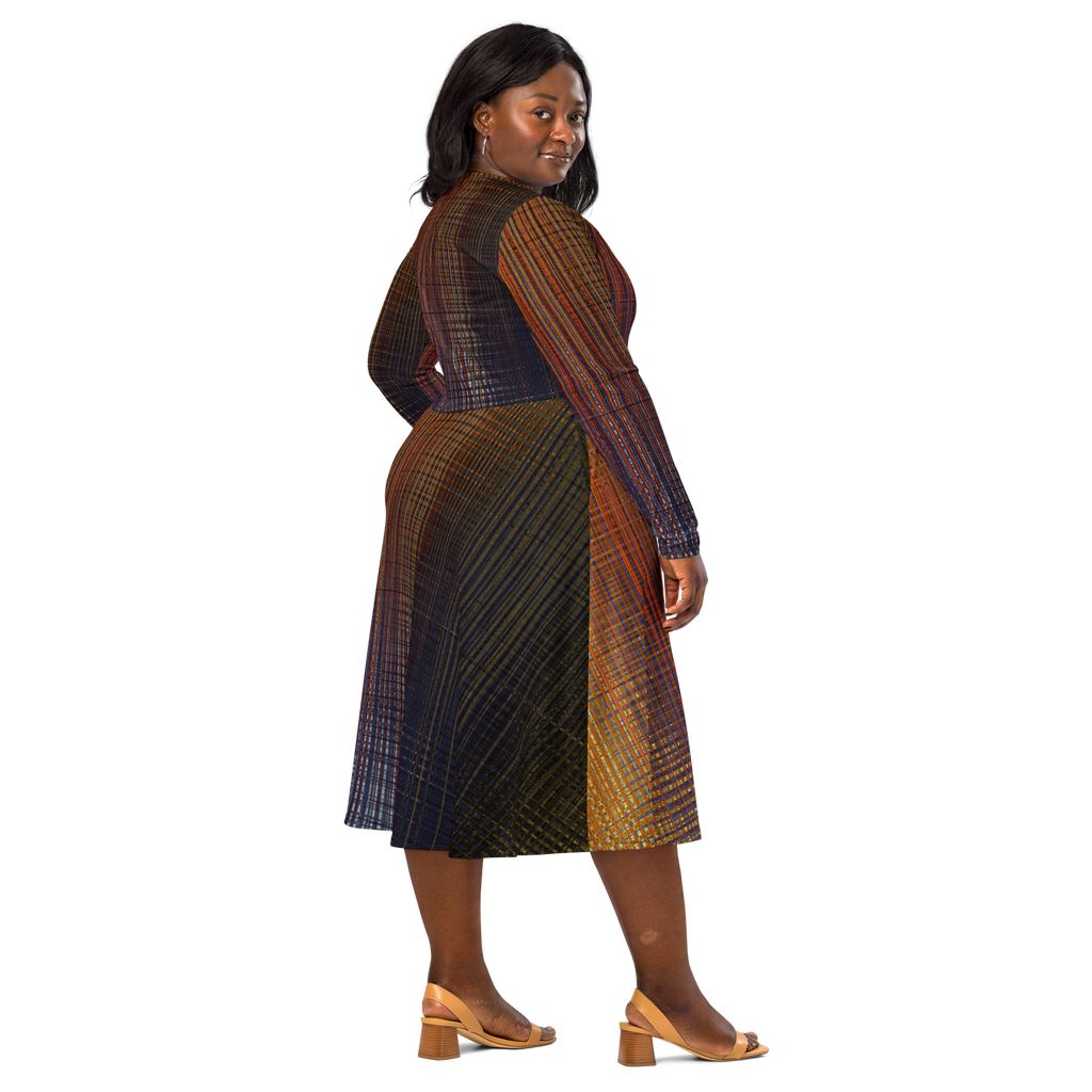 Stars on Fire Midi Pocket Dress