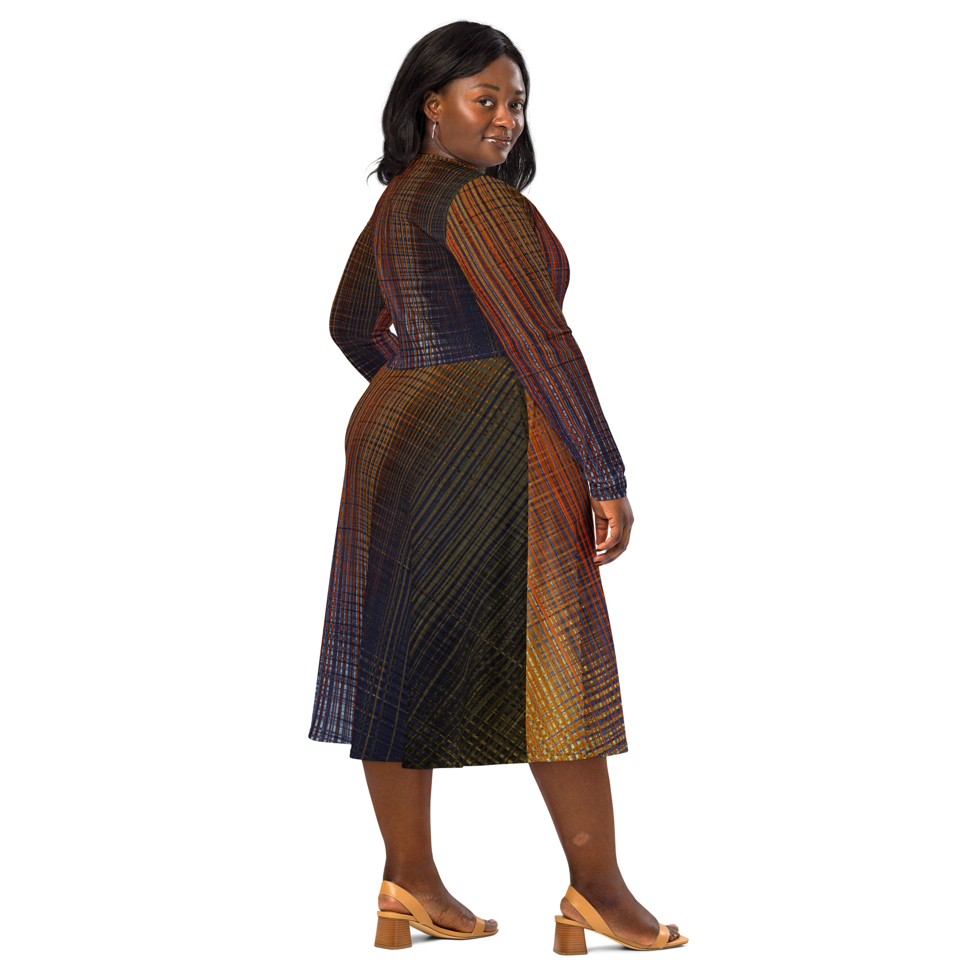 Stars on Fire Midi Pocket Dress