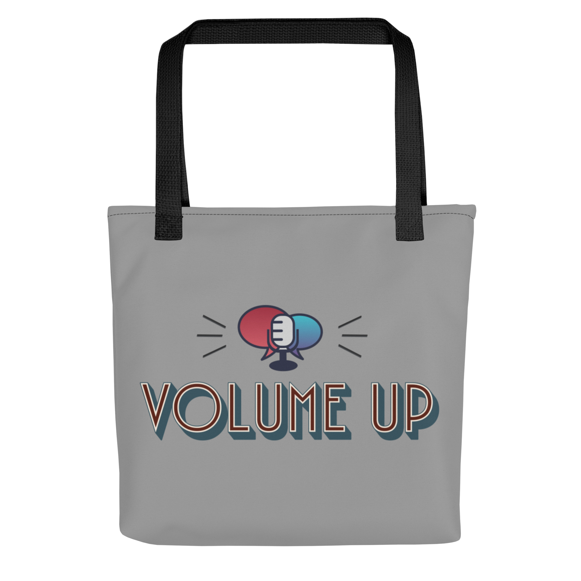 Retro, Vibrant, and Empowering Signature VOLUME UP All-Ages Tote Bag - 2 COLORS