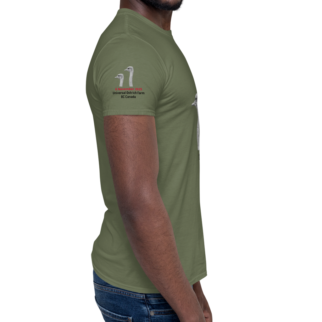Canada Ostrich Farm Remembrance T-Shirt for Charity (4 color options) S-2X