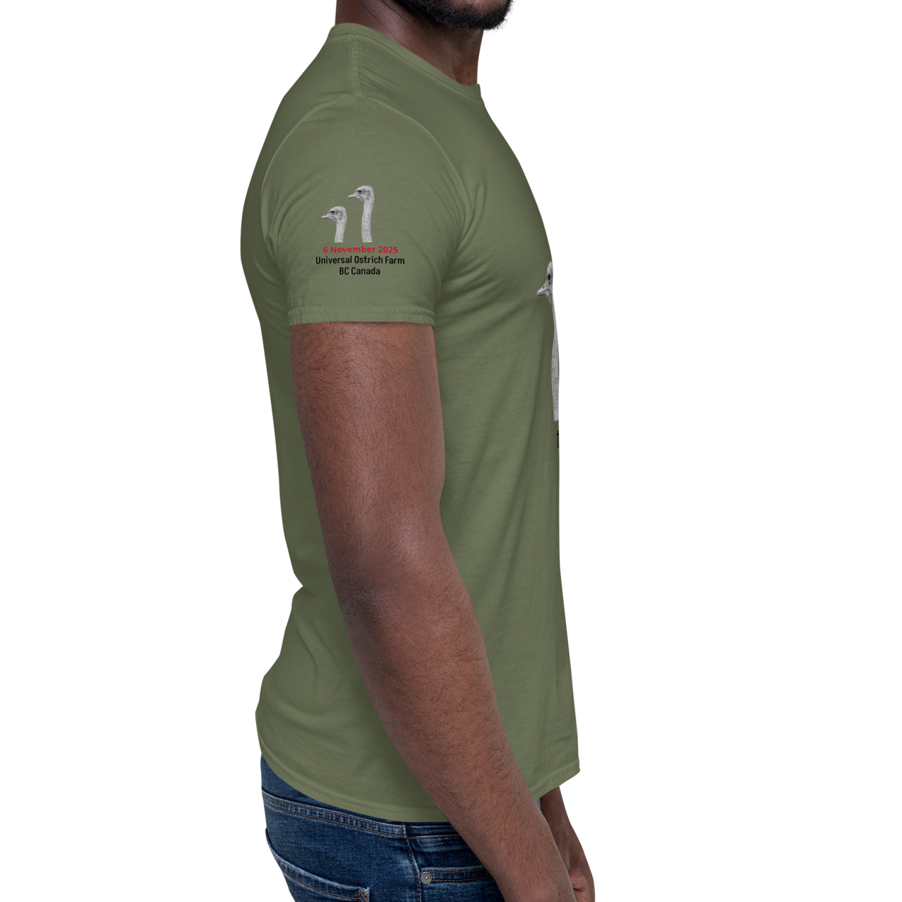 Canada Ostrich Farm Remembrance T-Shirt for Charity (4 color options) S-2X