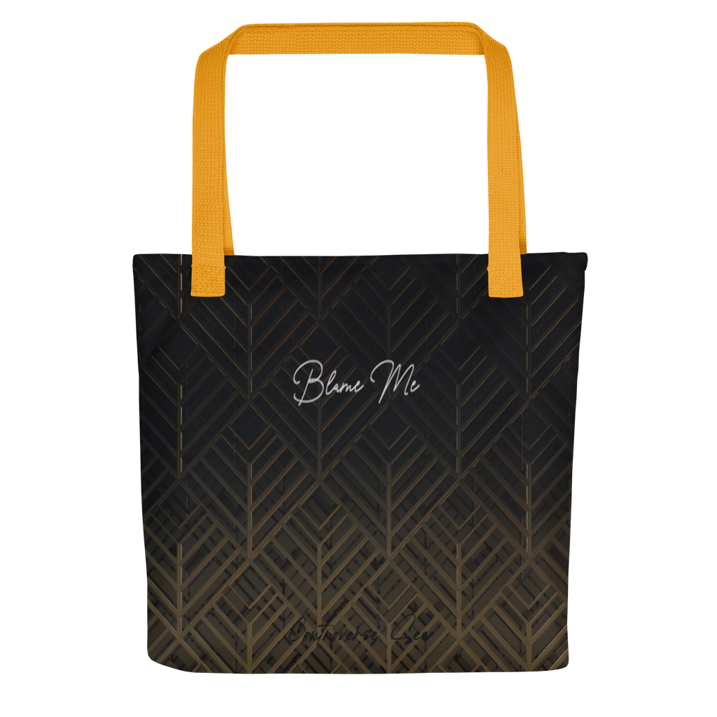 Sassy, Satirical, Adorably Angelic It's All My Fault Blame Me Tote Bag - 2 COLORS