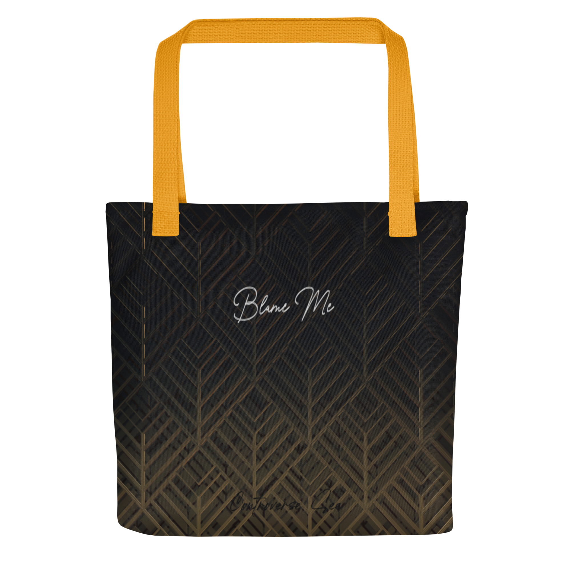 Sassy, Satirical, Adorably Angelic It's All My Fault Blame Me Tote Bag - 2 COLORS