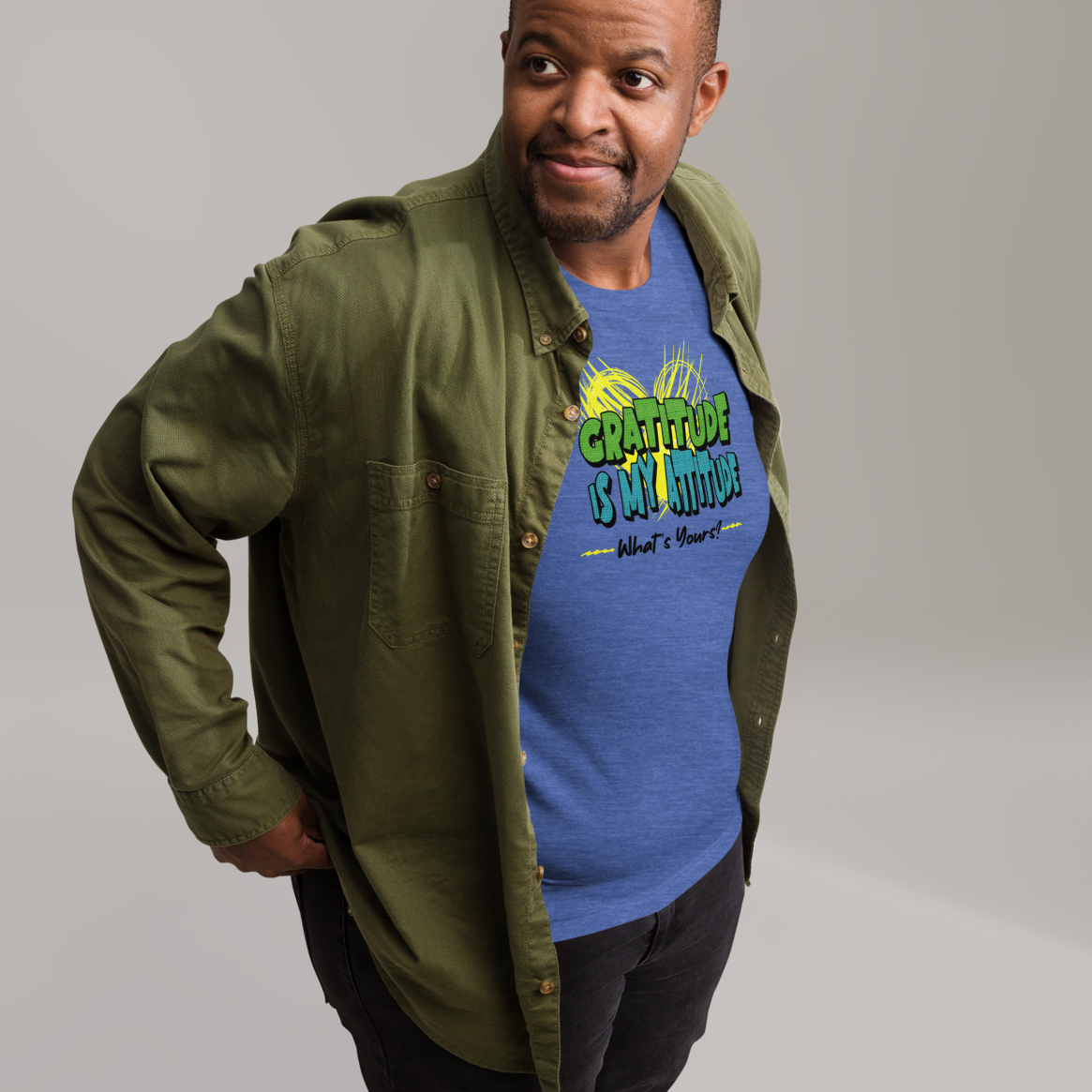 Gratitude Attitude T-shirt (5 color options) S-2X
