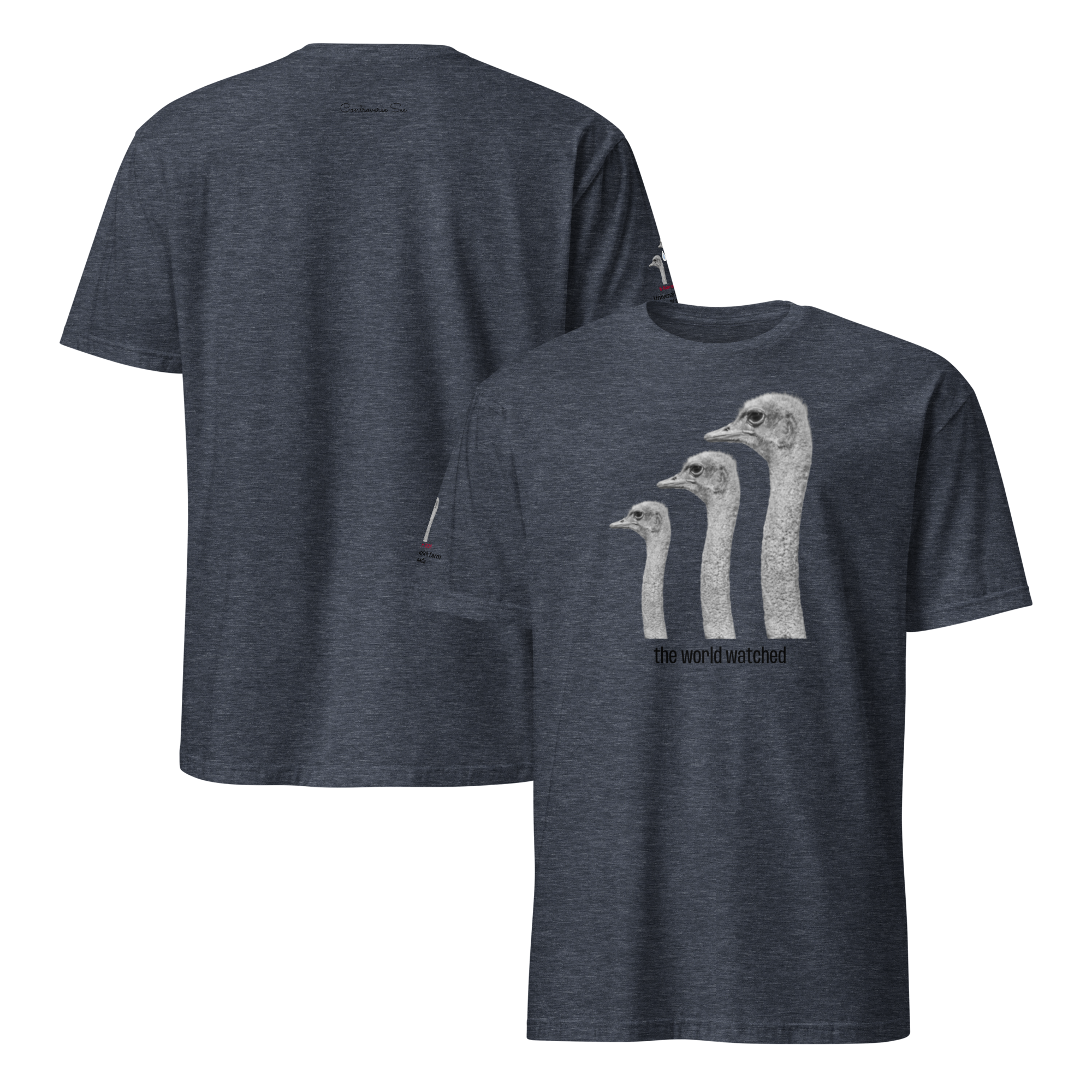 Canada Ostrich Farm Remembrance T-Shirt for Charity (4 color options) S-2X