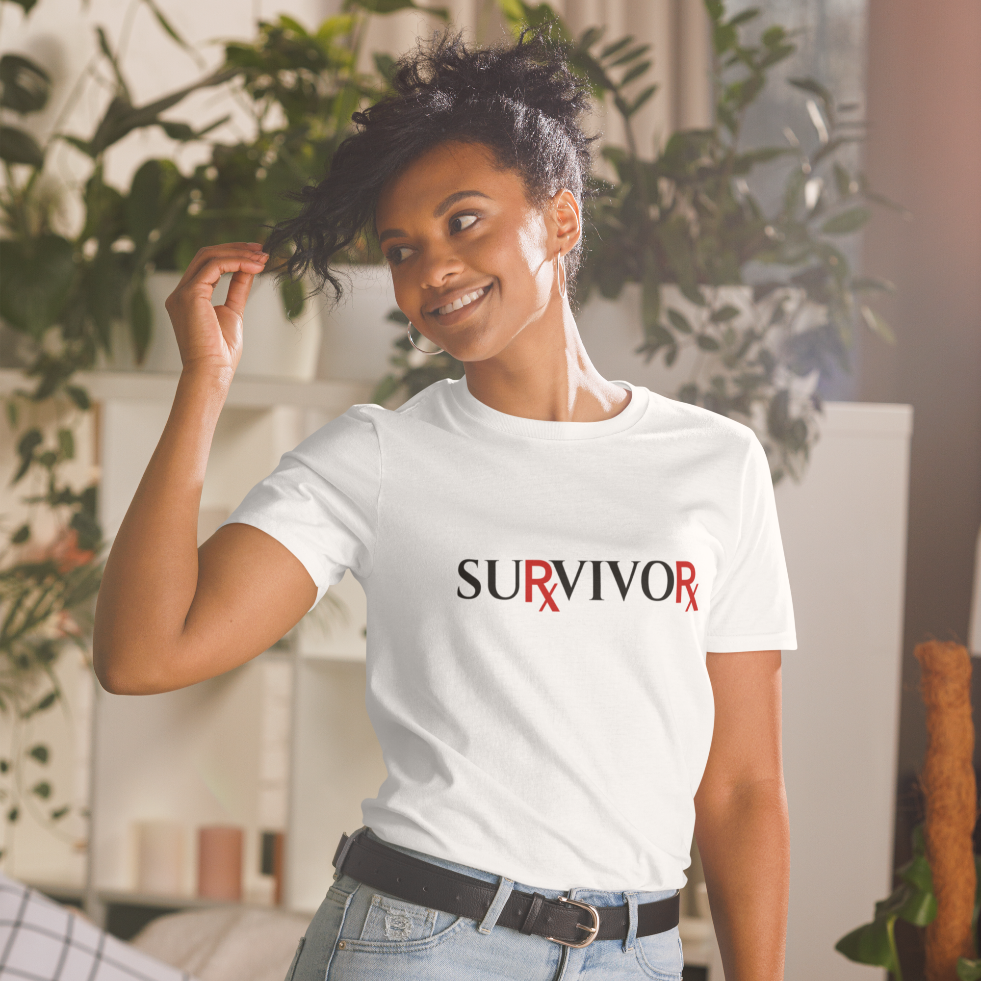 Pharmaceutical Drug Rx Survivor T-Shirt (6 color options, black lettering) S - 2X