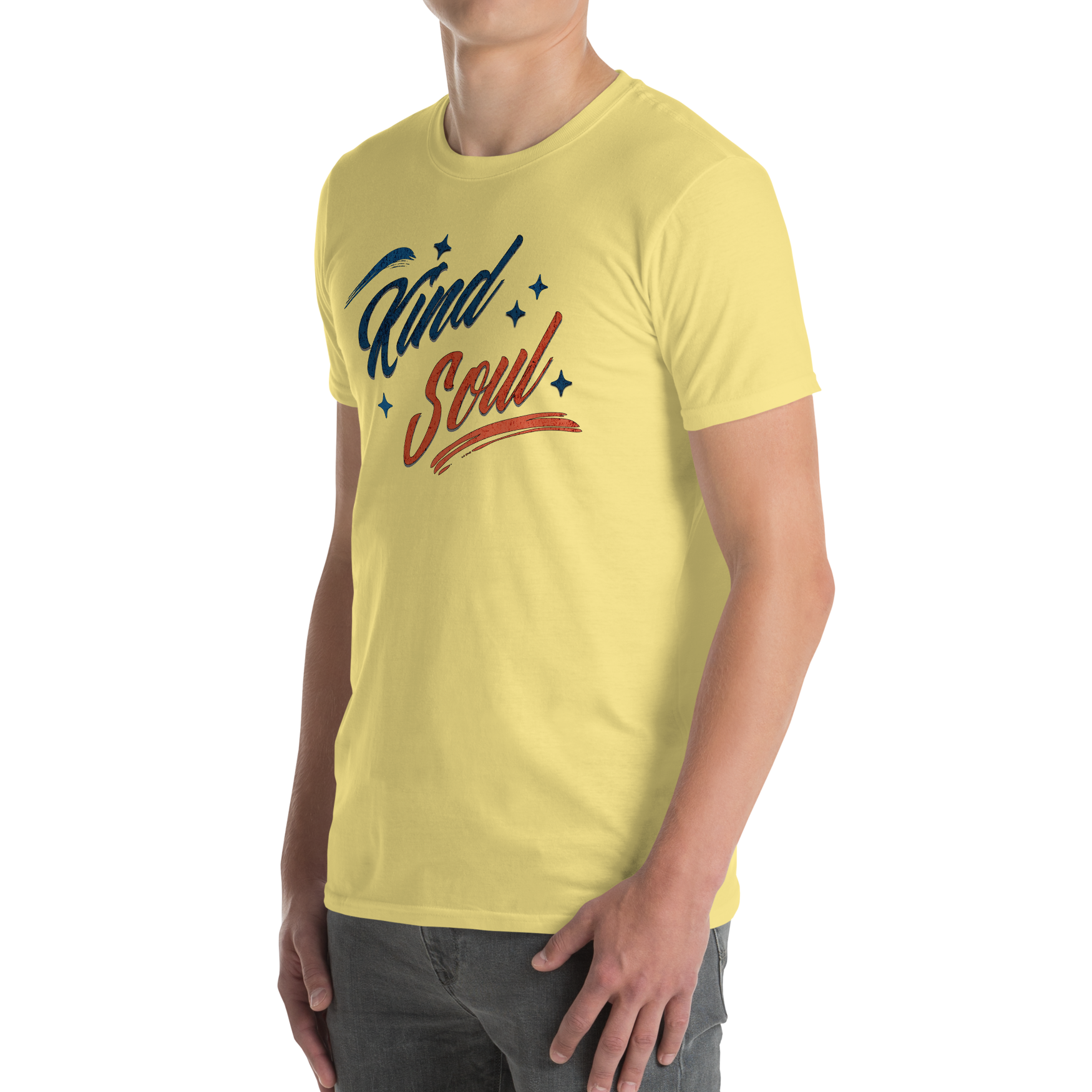 Expressively Generous, Kindhearted, Thoughtful, Considerate, and Compassionate Kind Soul Retro Unisex T-shirt (S-2X) 4 COLORS