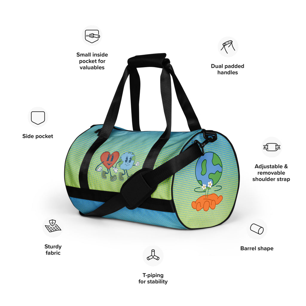 Happy Earth Duffle Bag