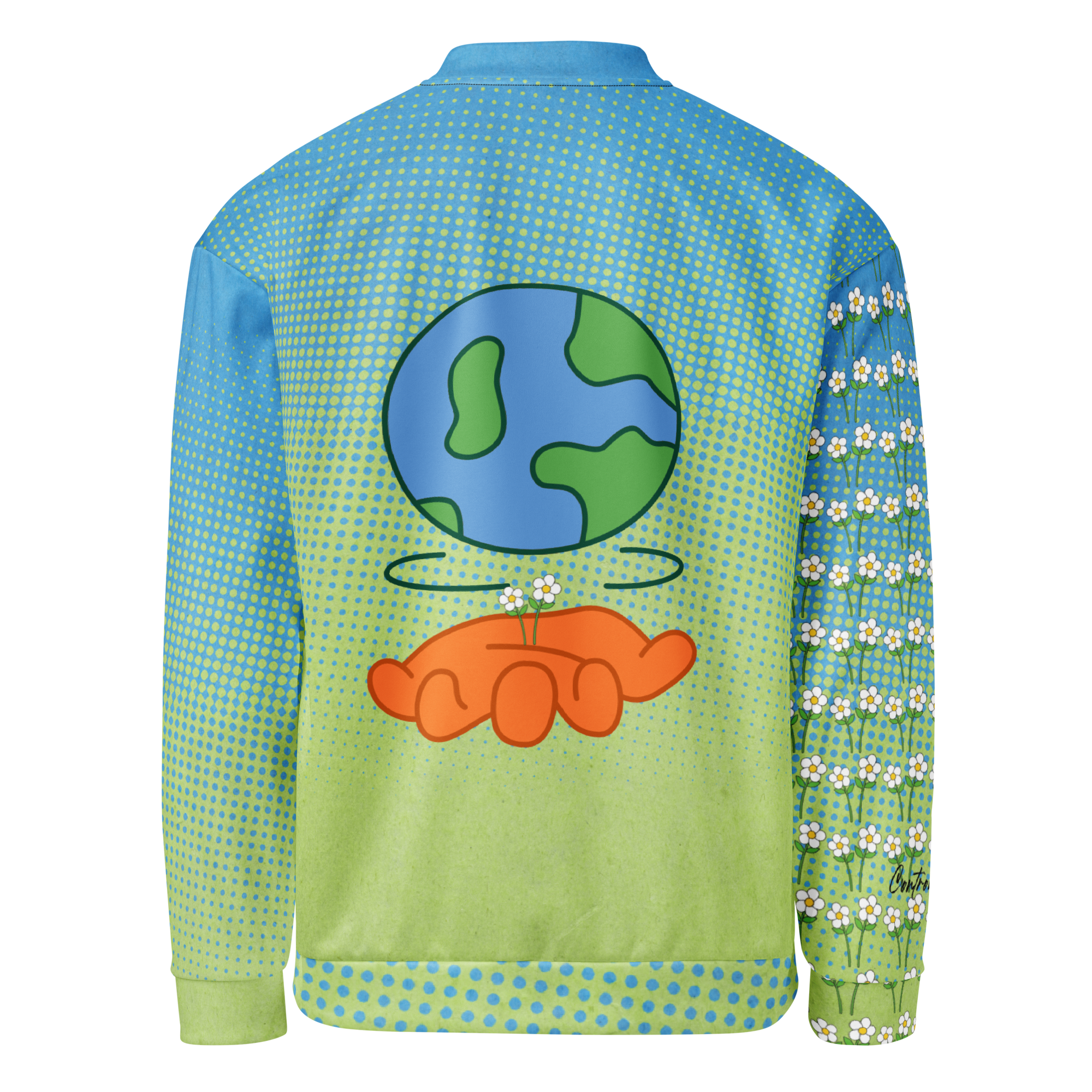 Happy Earth Bomber Jacket (S-2X)