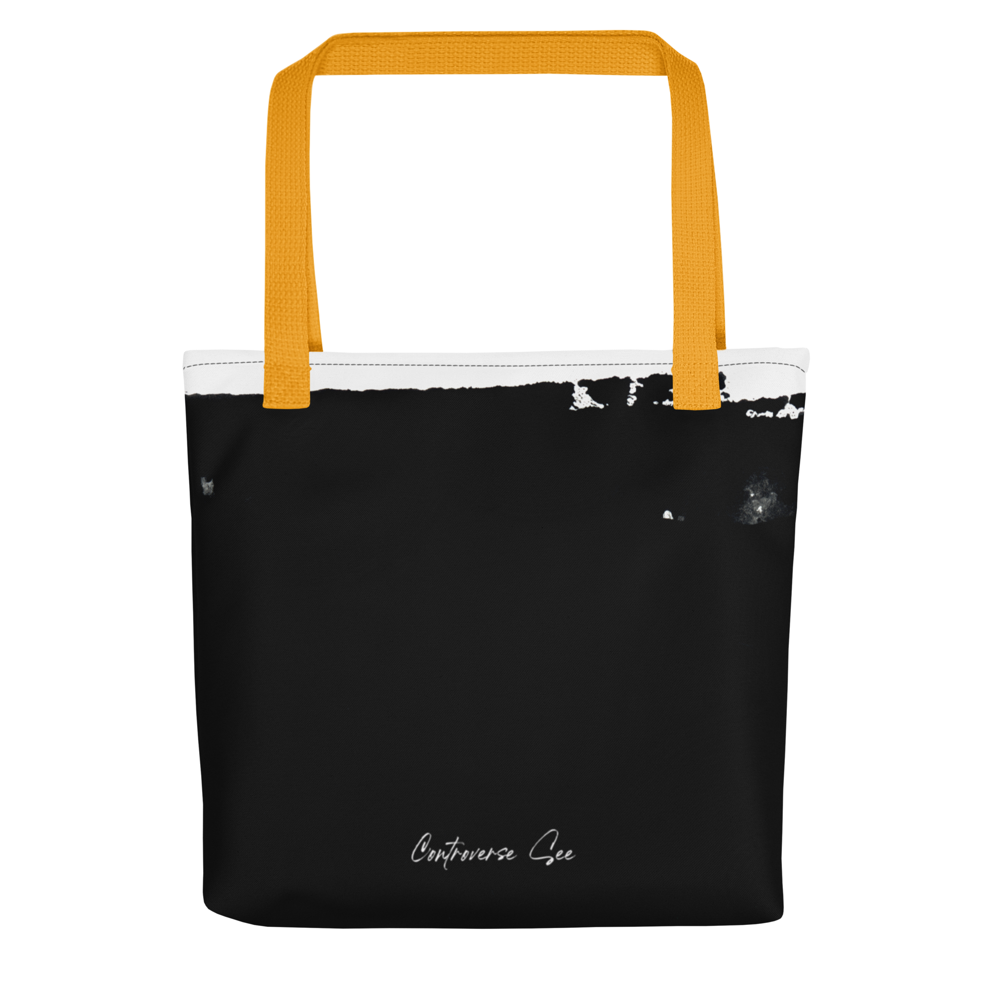 Intensely, Dramatically, Powerful Patriotic Soldier with Guitar Warrior's Rock Medium Tote Bag - 2 COLORS