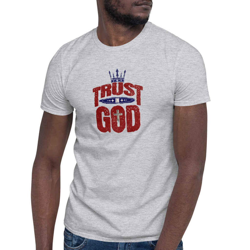 Trust in God Cross & Crown T-Shirt (5 color options) S-2X
