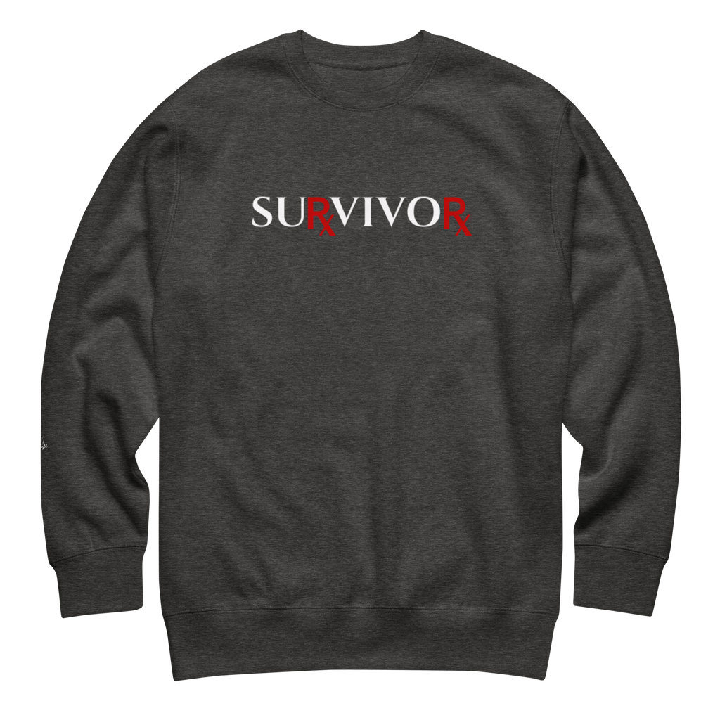 STRONG, BRAVE, and COURAGEOUS BIG PHARMA SURVIVOR Unisex Sweatshirt (S-2X) 5 COLORS